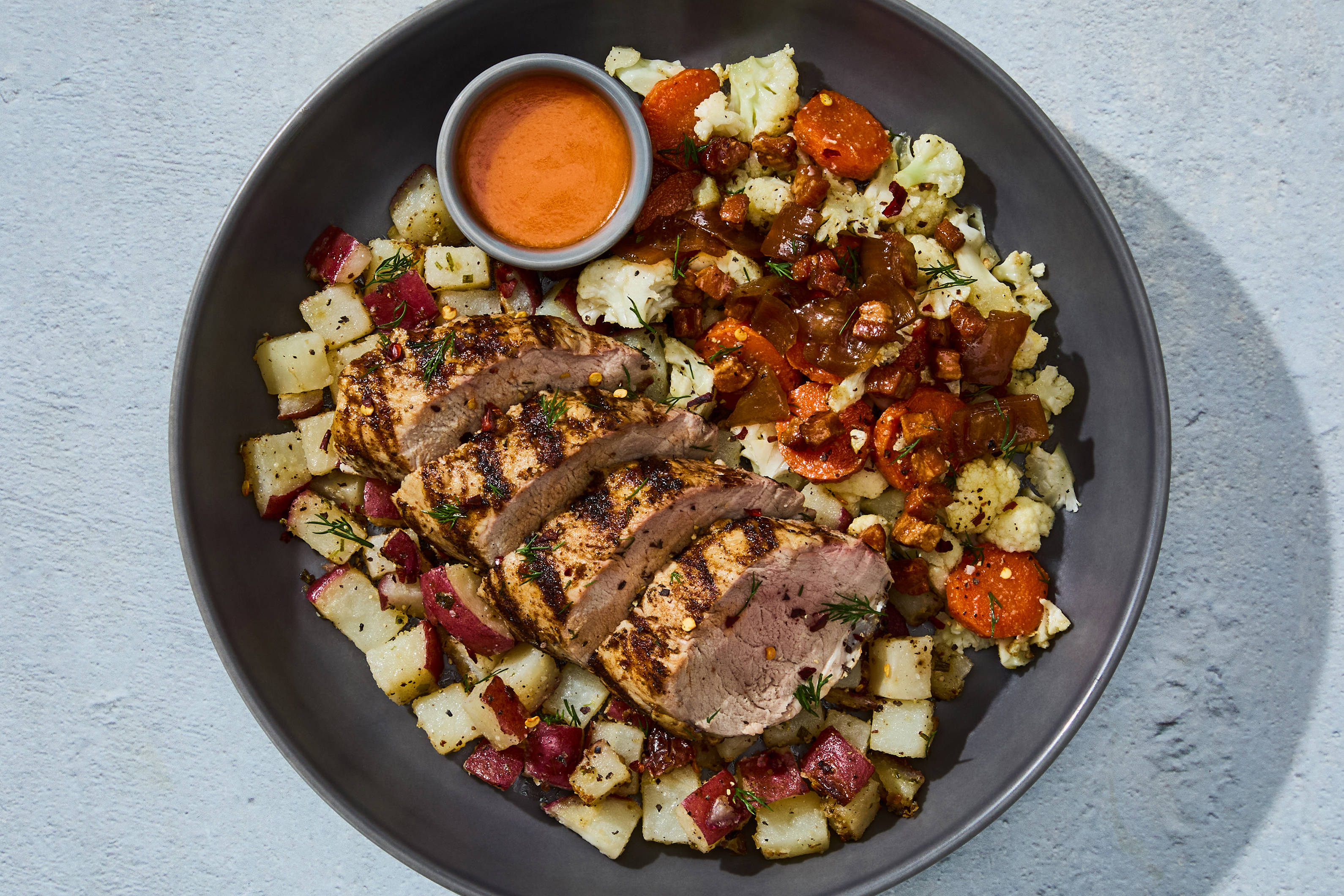Pork Tenderloin & Honey Butter Sauce