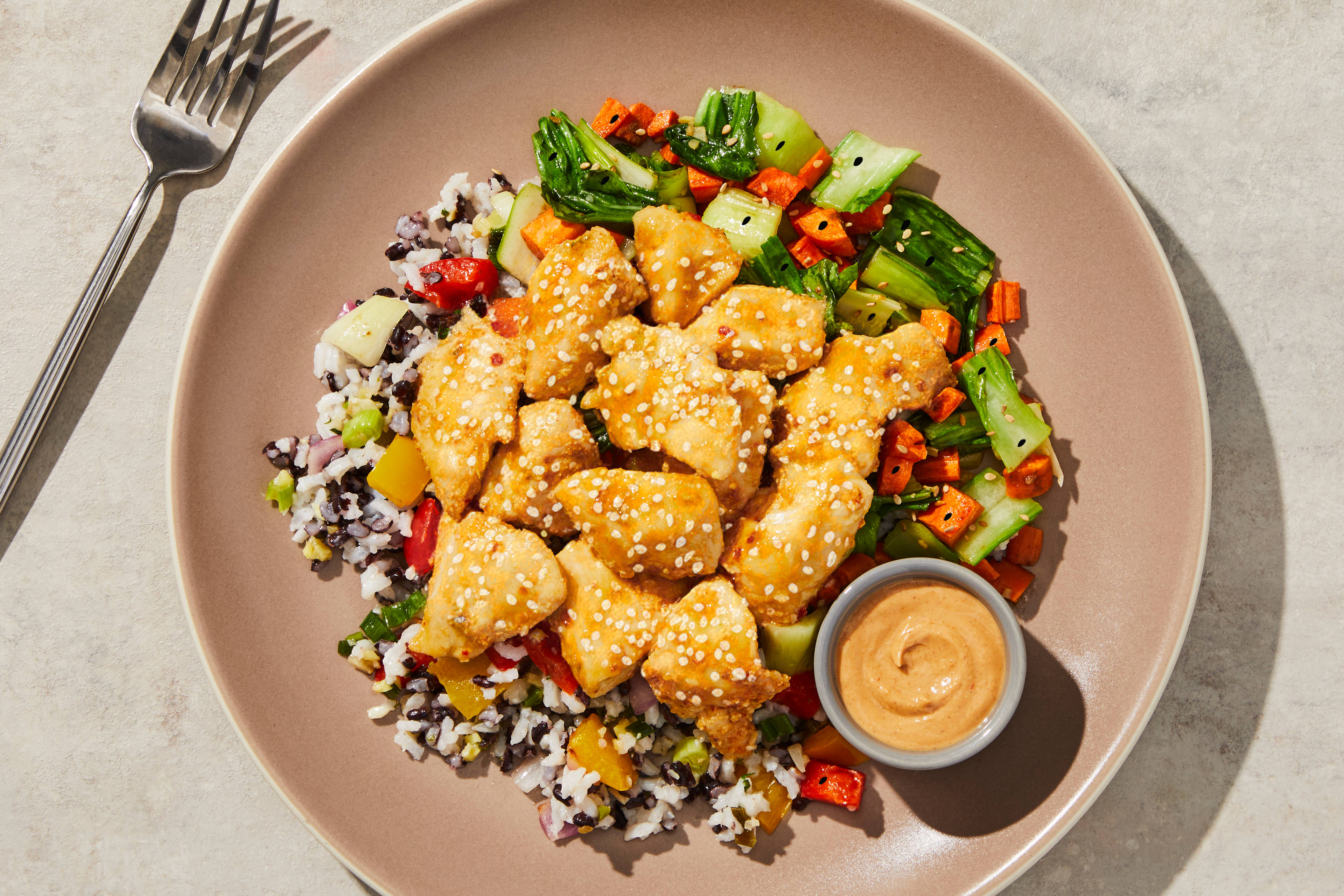 Sesame Peanut Chicken