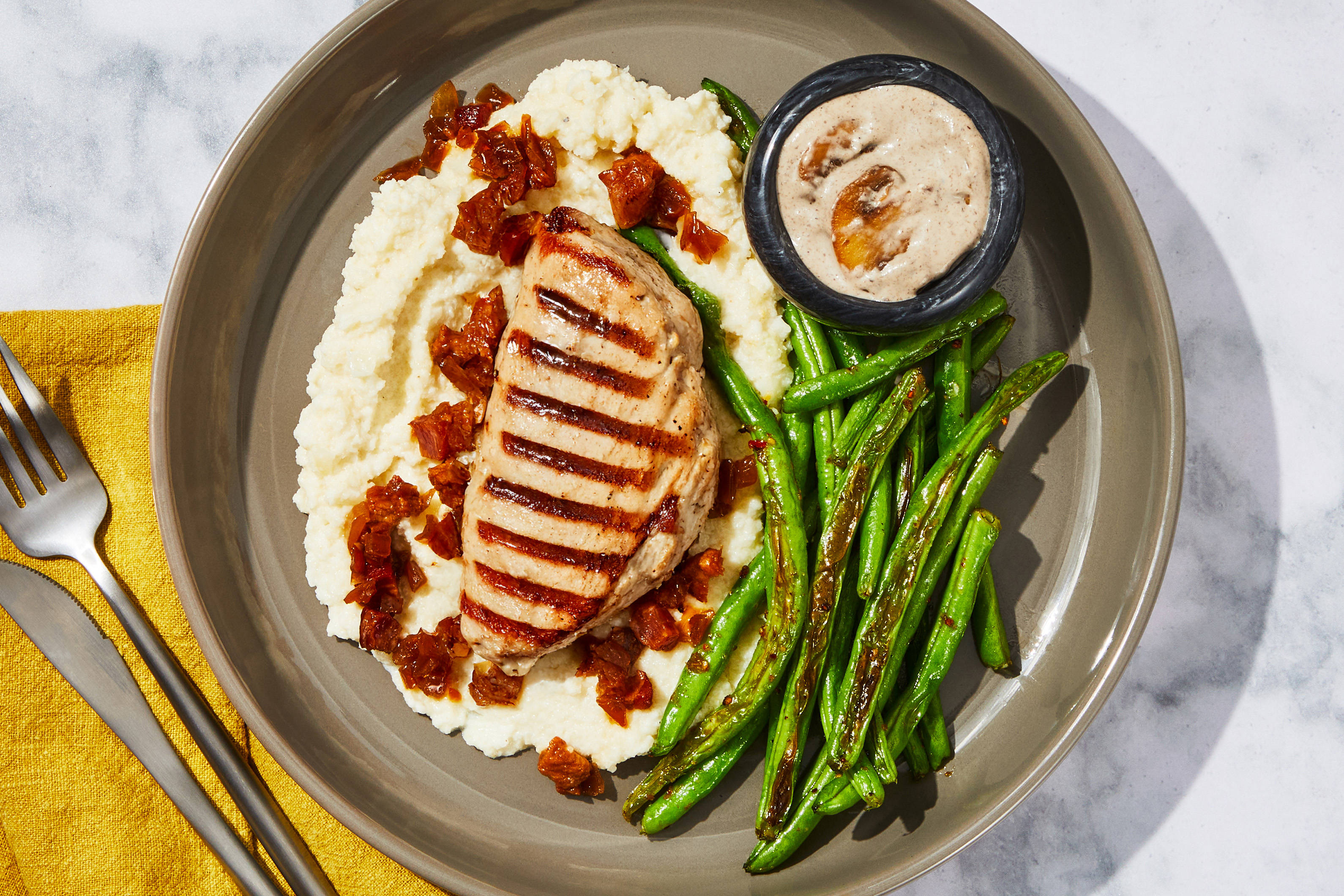 Bacon & Onion Chicken Breast