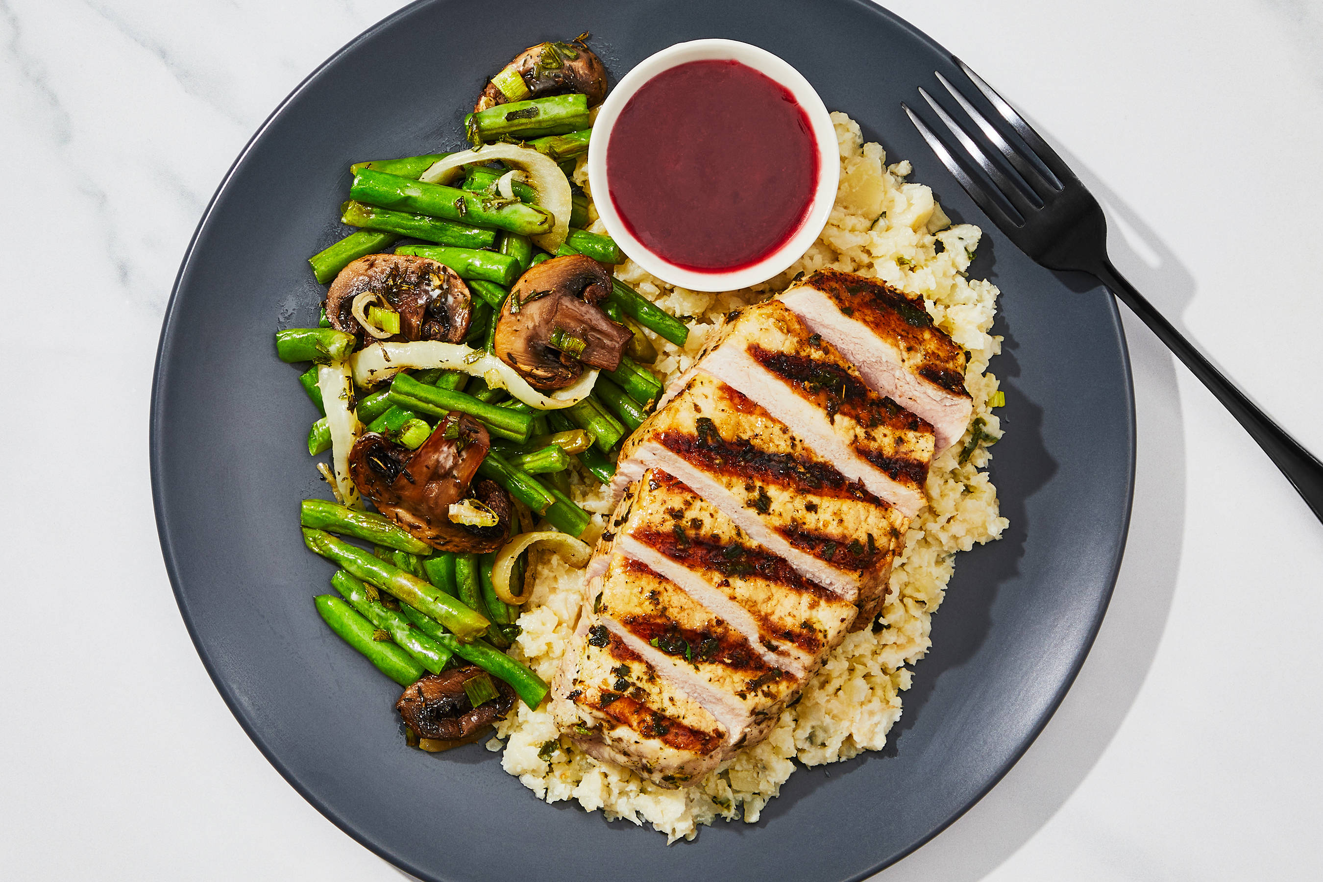 Cherry Jam Pork Chop