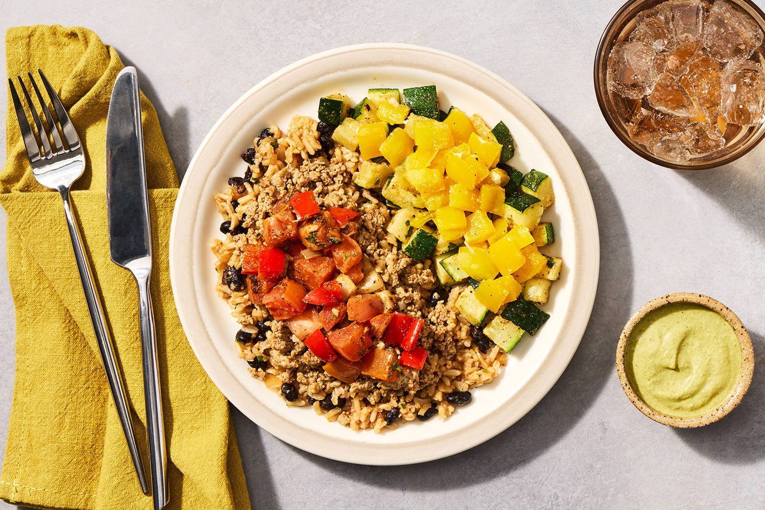 Chorizo-Spiced Turkey Bowl