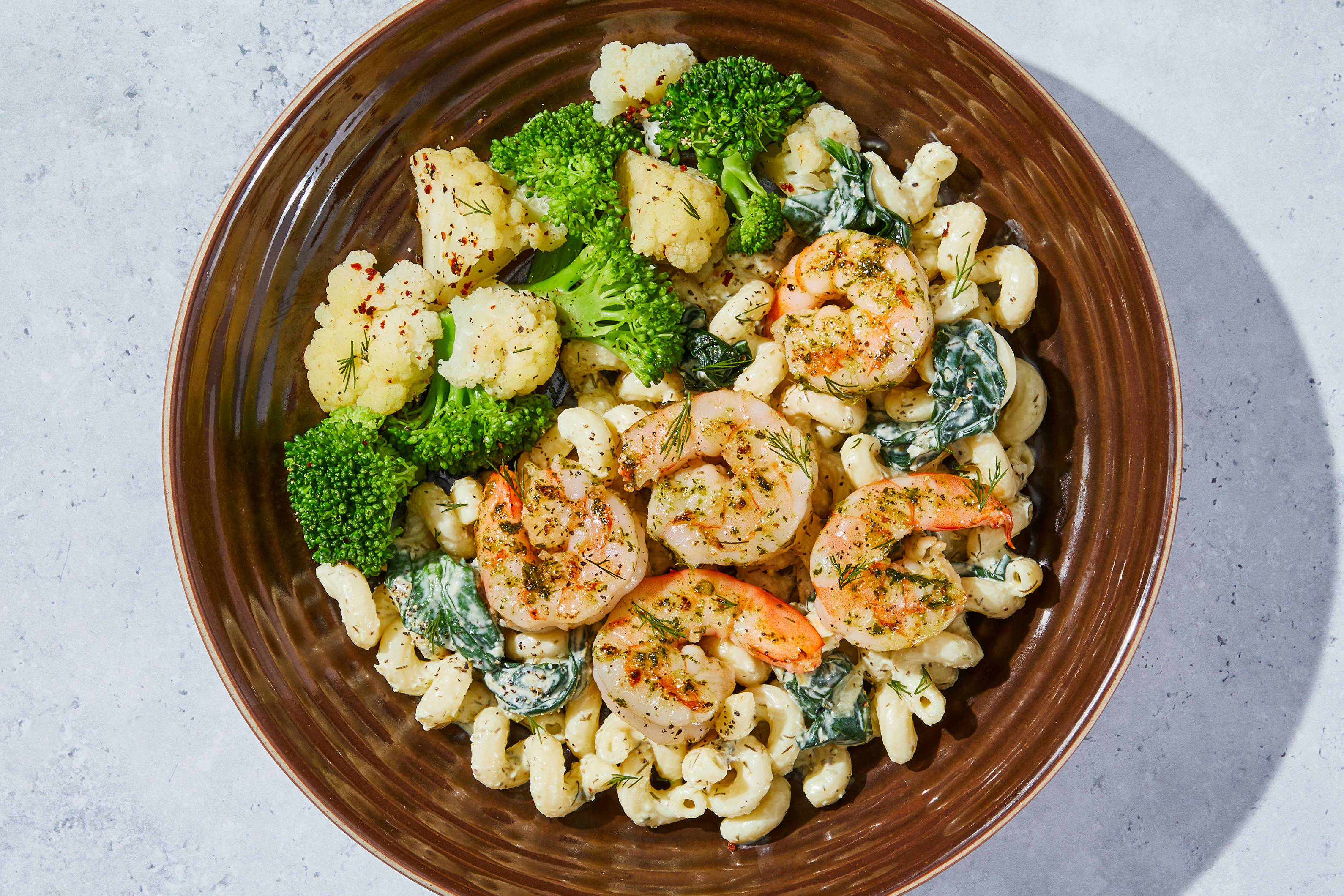 Creamy Dill Shrimp Pasta