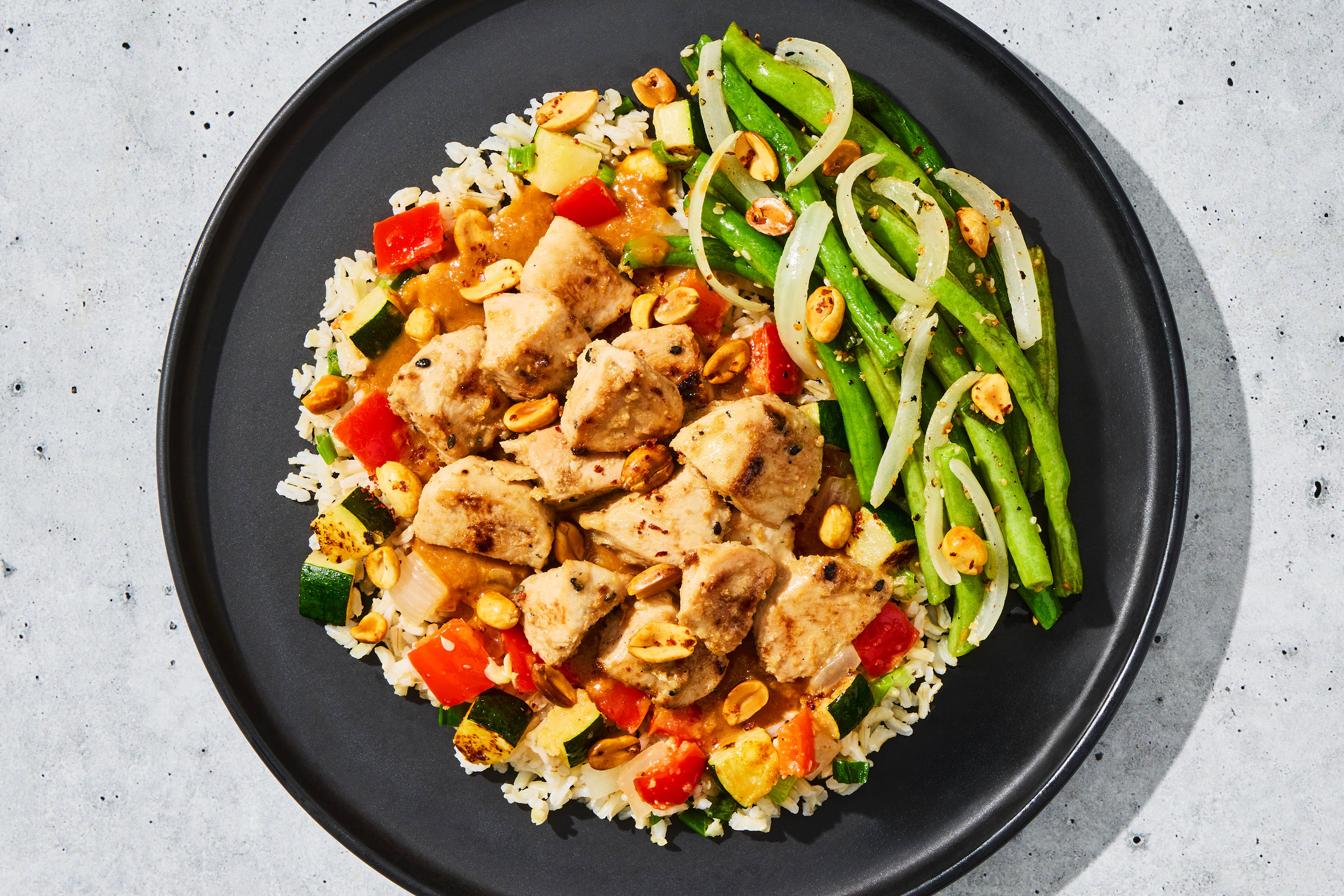 Fiery Kung Pao Peanut Chicken