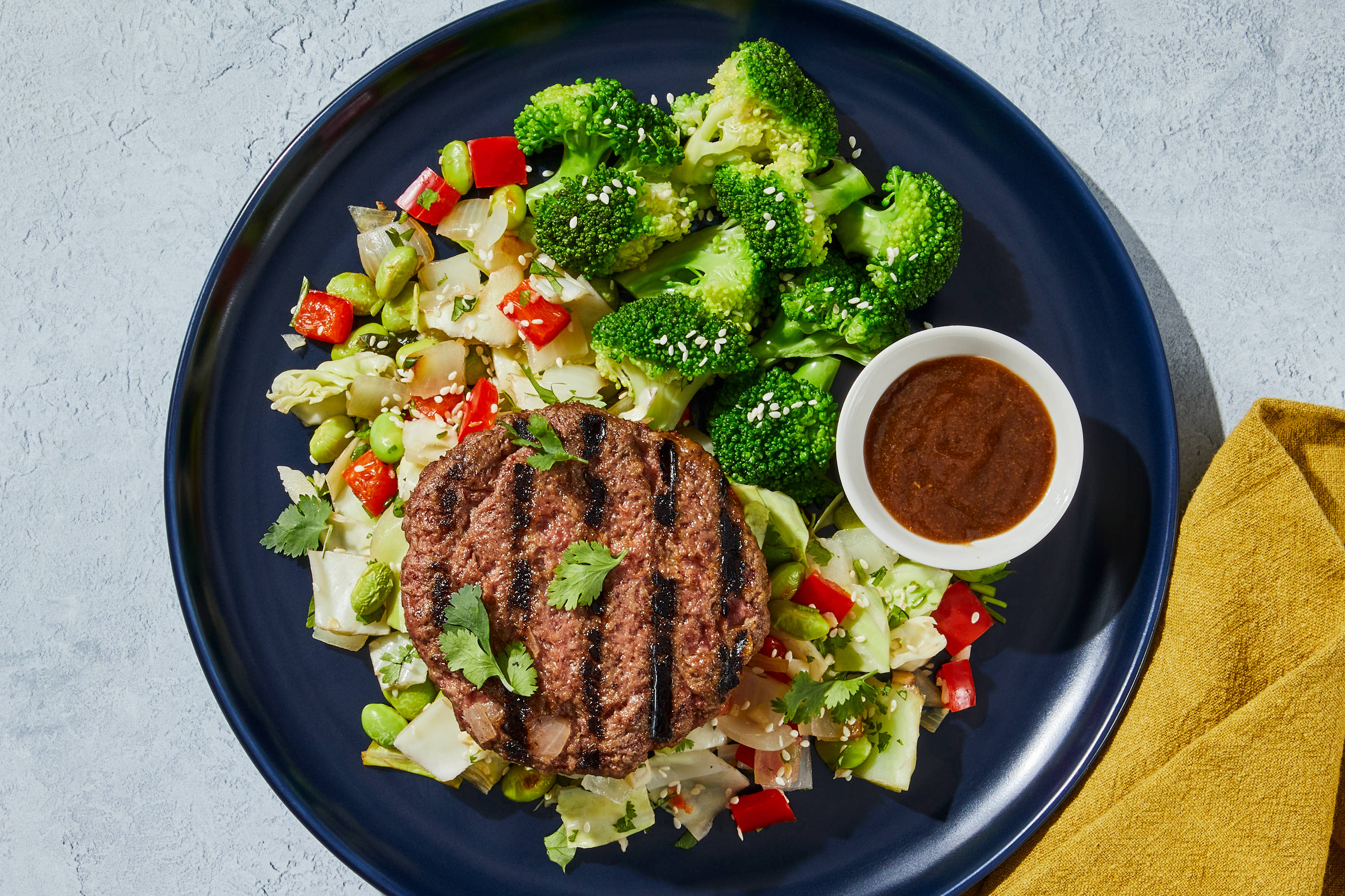 Ginger Teriyaki Burger