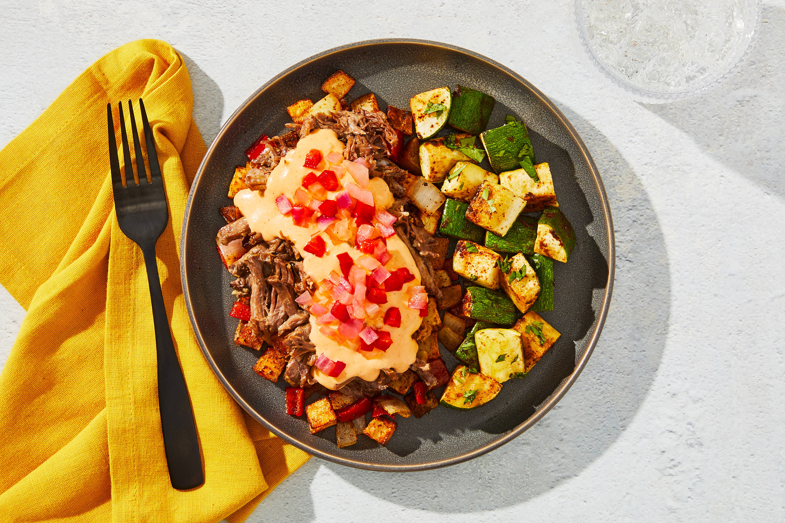 Green Chile Queso Beef