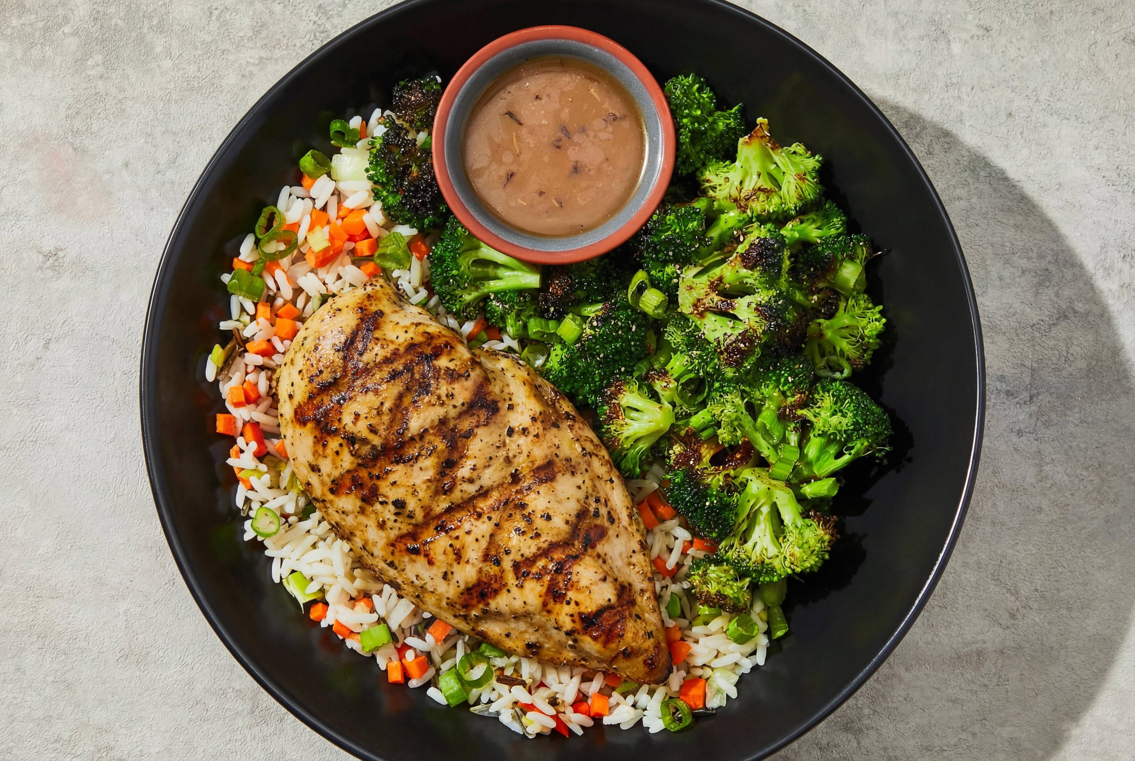 Grilled Chicken Breast & Wild Rice