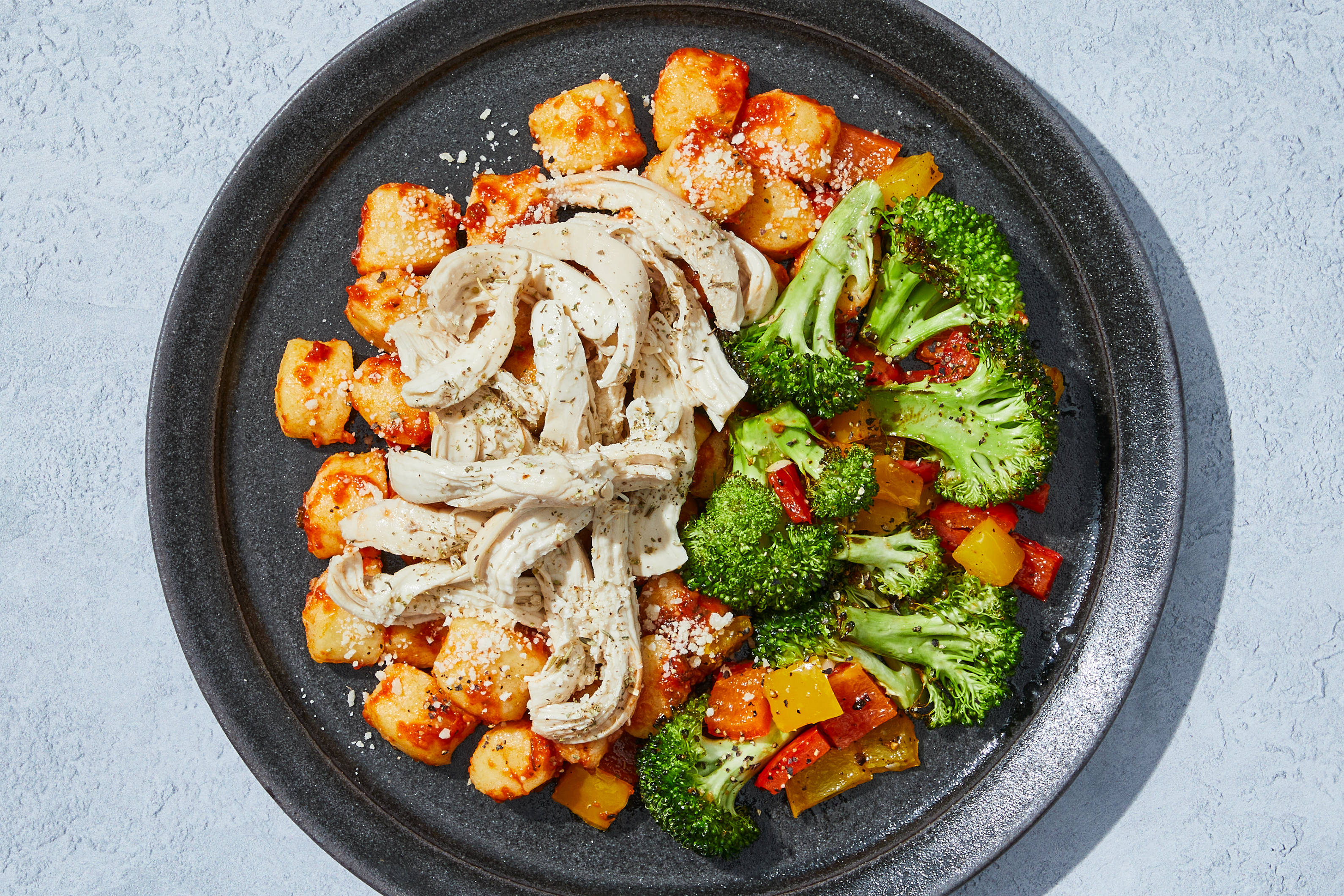 Marinara Shredded Chicken Gnocchi