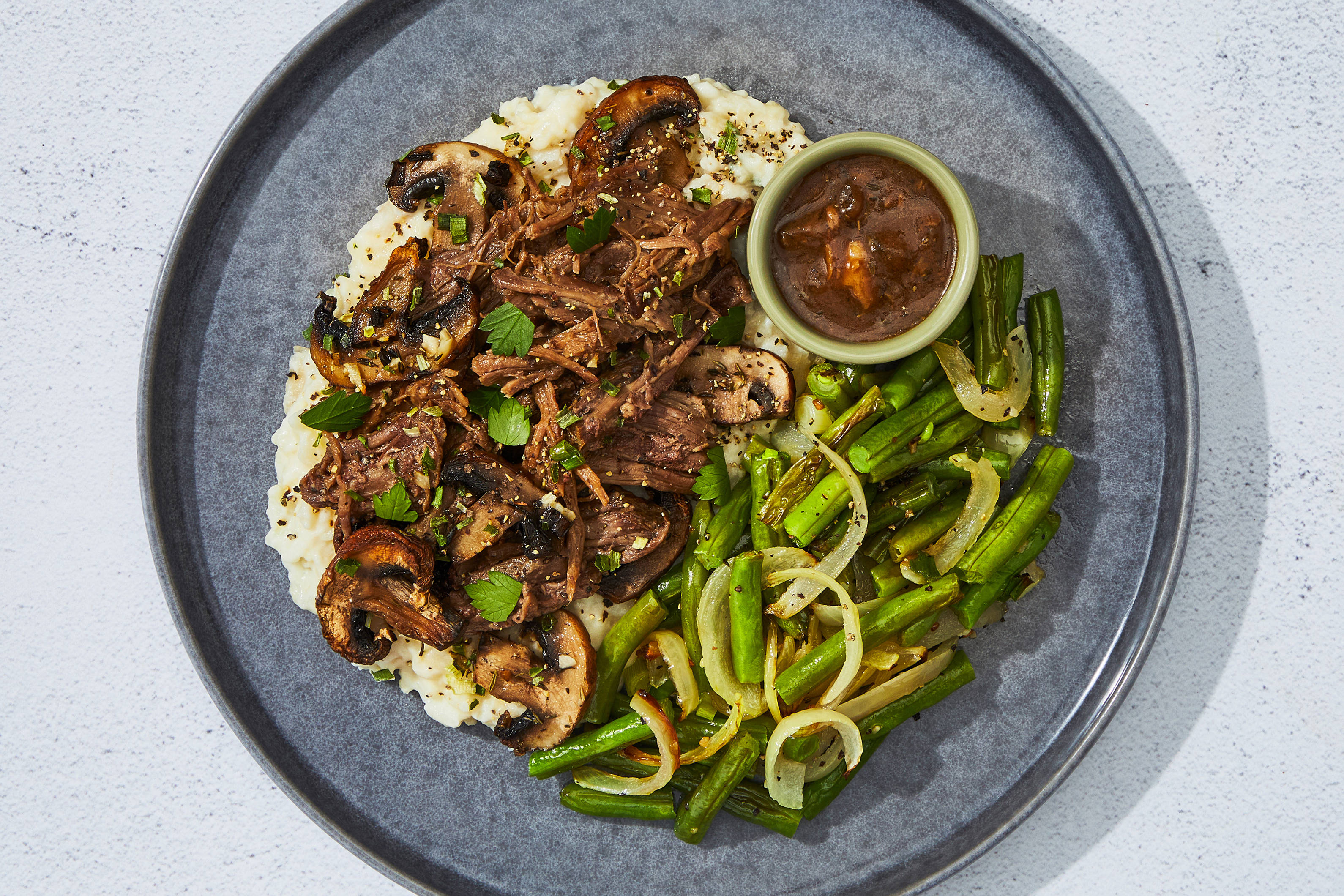 Cremini Shredded Beef