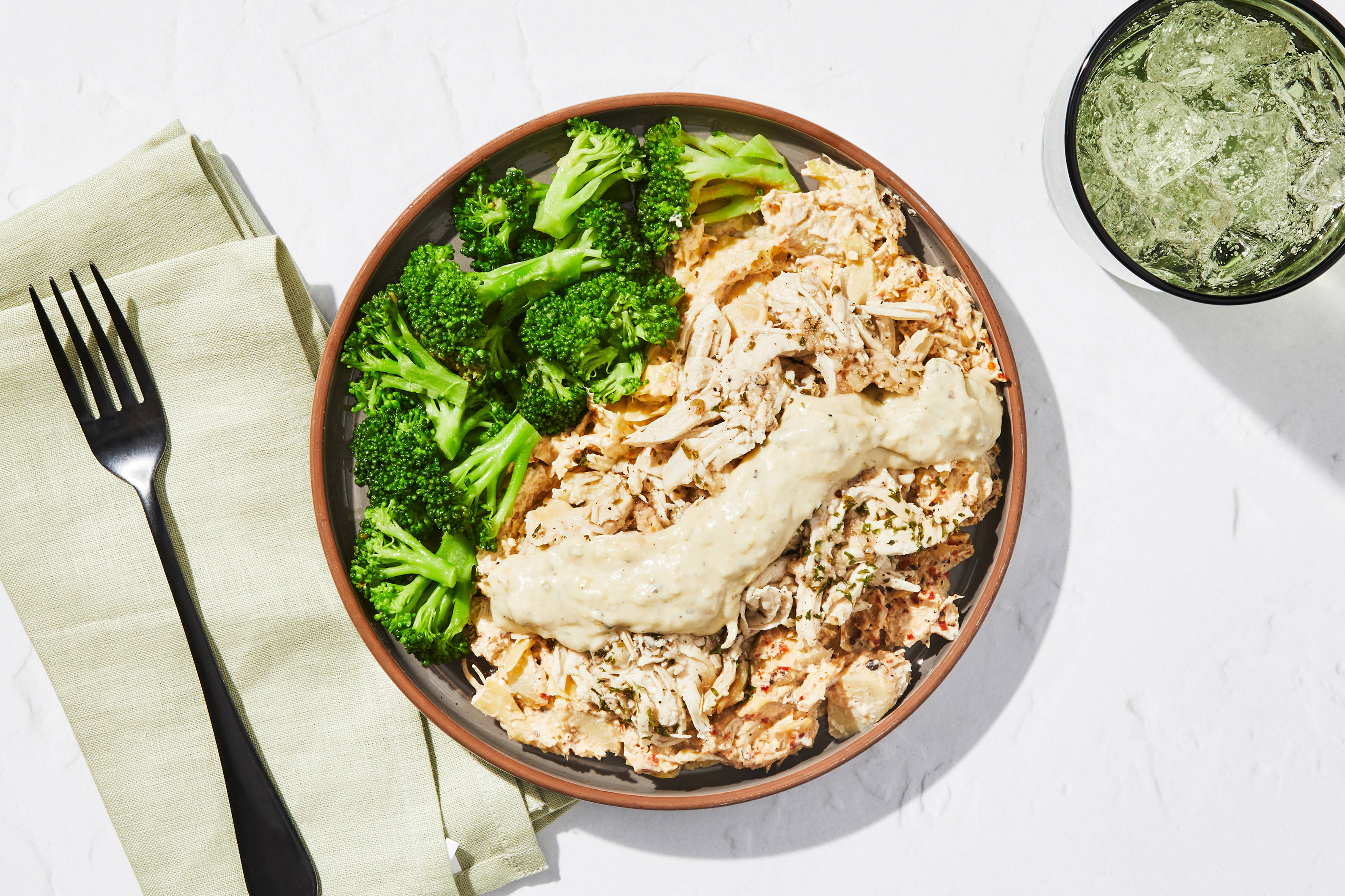 Parmesan Artichoke & Shredded Chicken Casserole