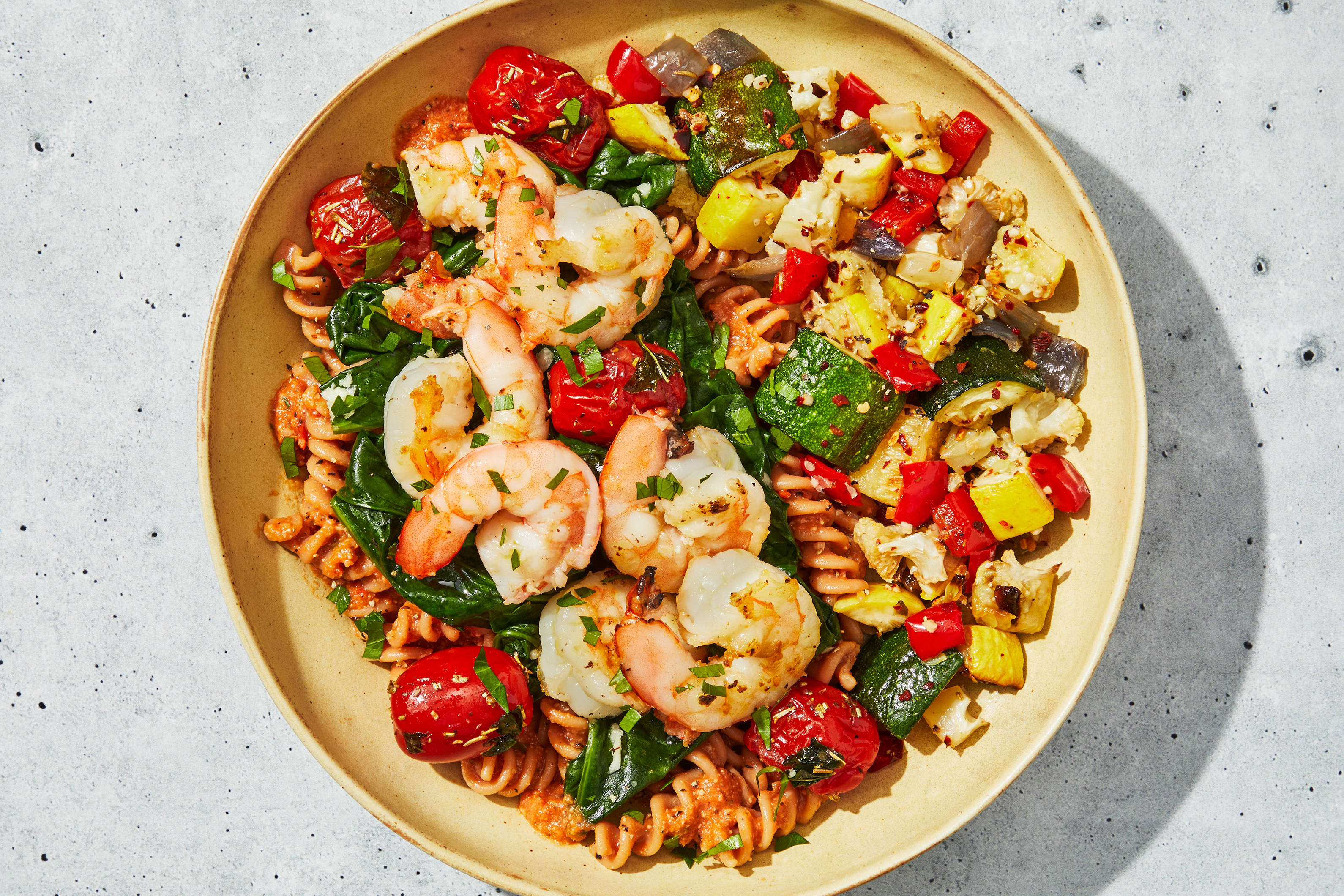 Shrimp Pesto alla Trapanese
