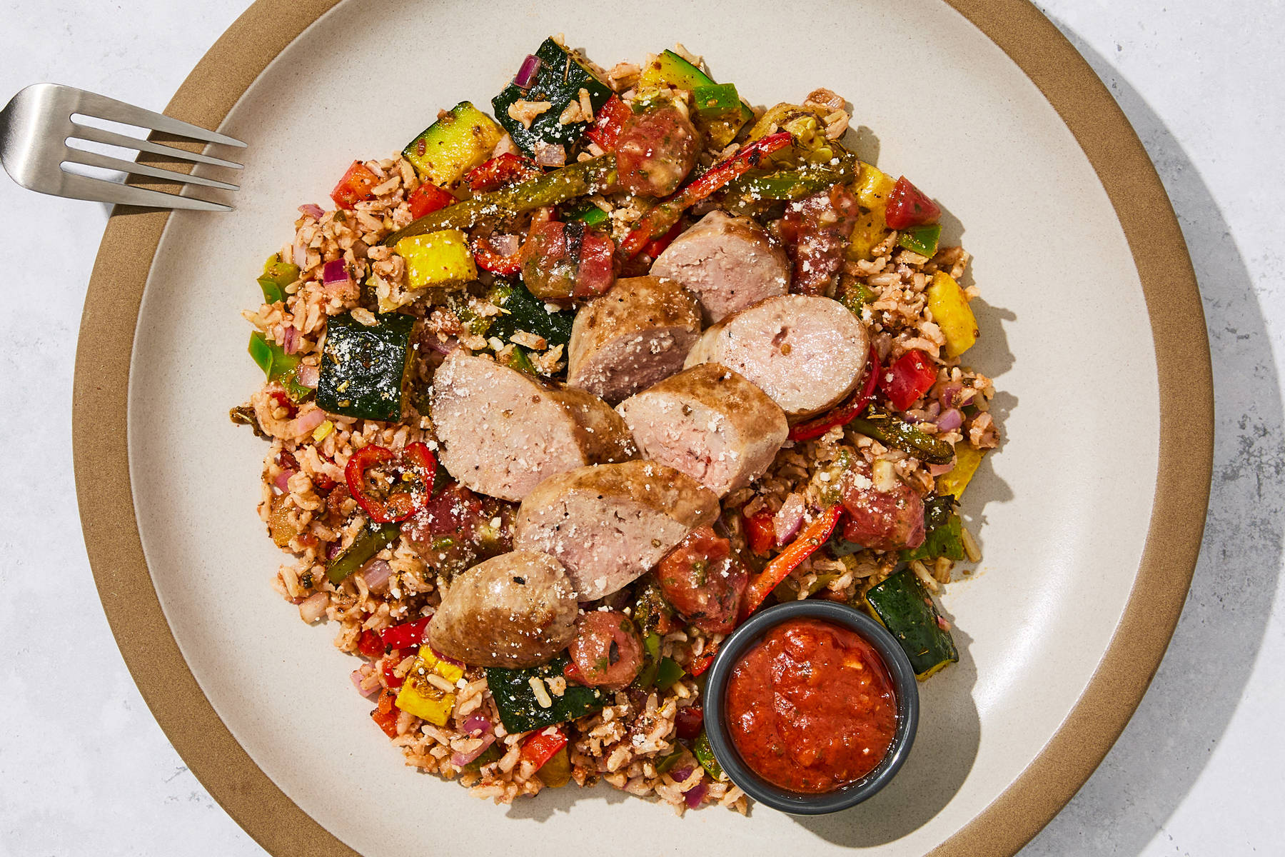 Pomodoro Sausage Bowl