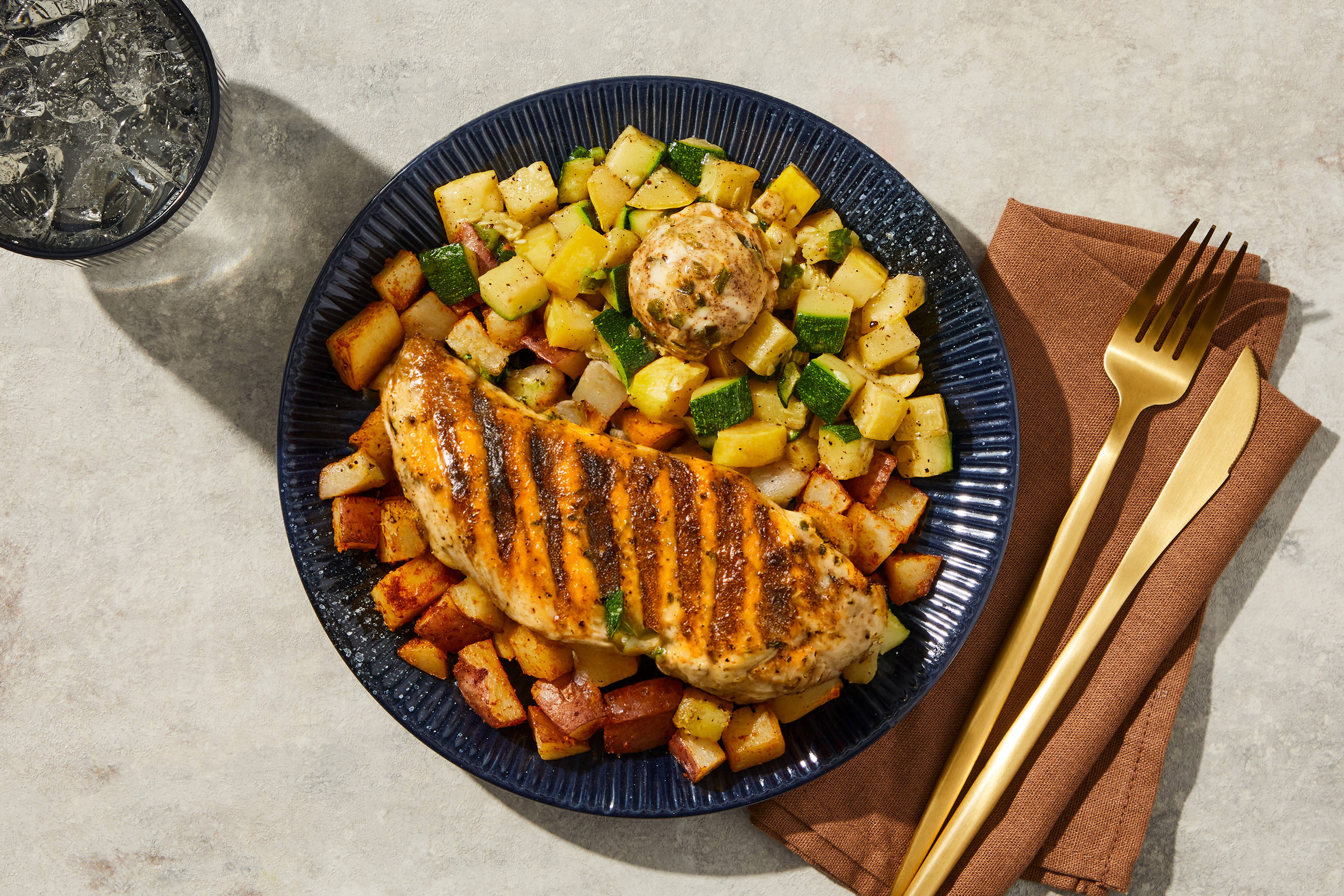 Queso Chicken Breast & Rajas