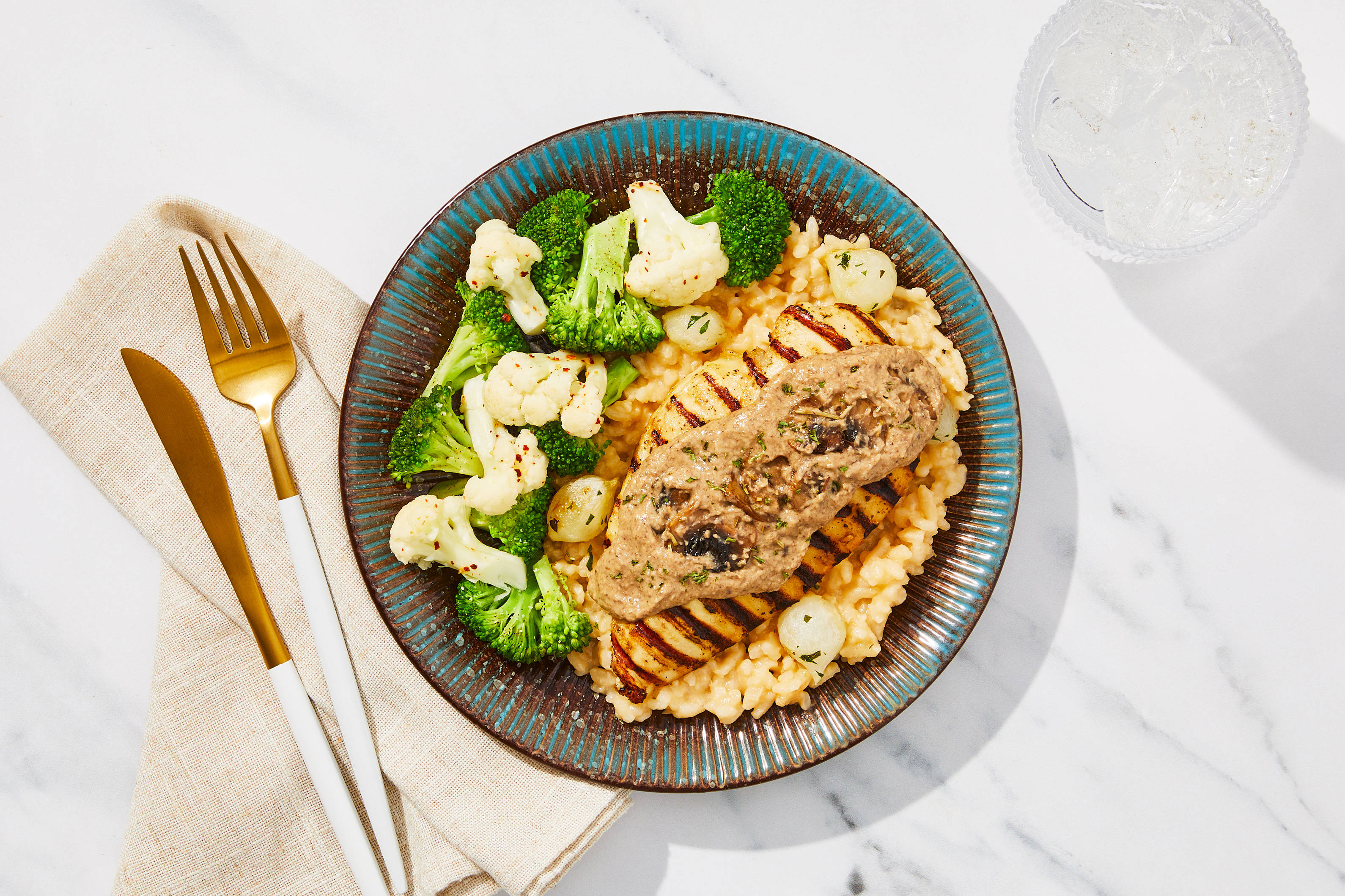 Red Wine Mushroom Chicken