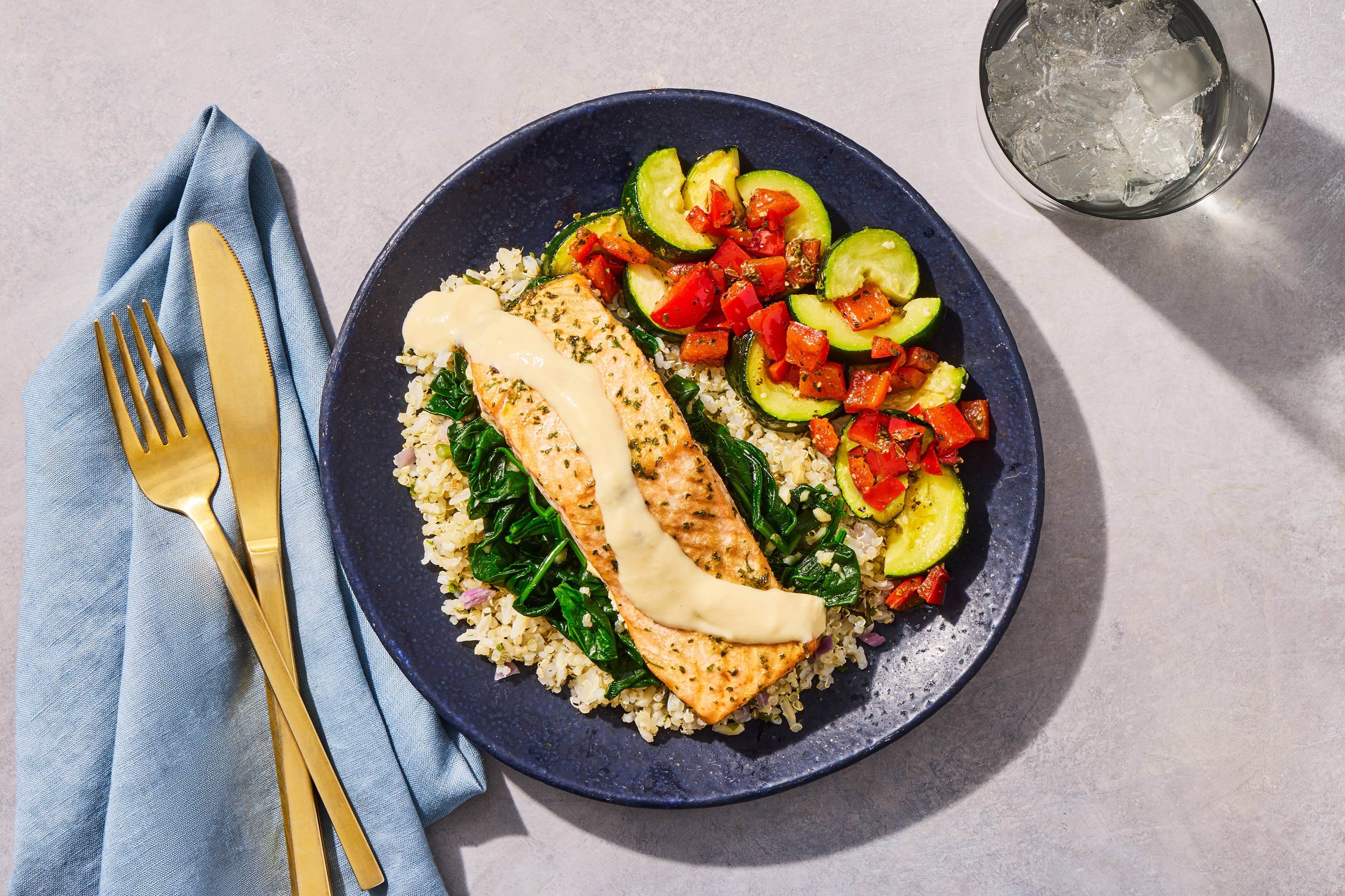 Salmon Florentine