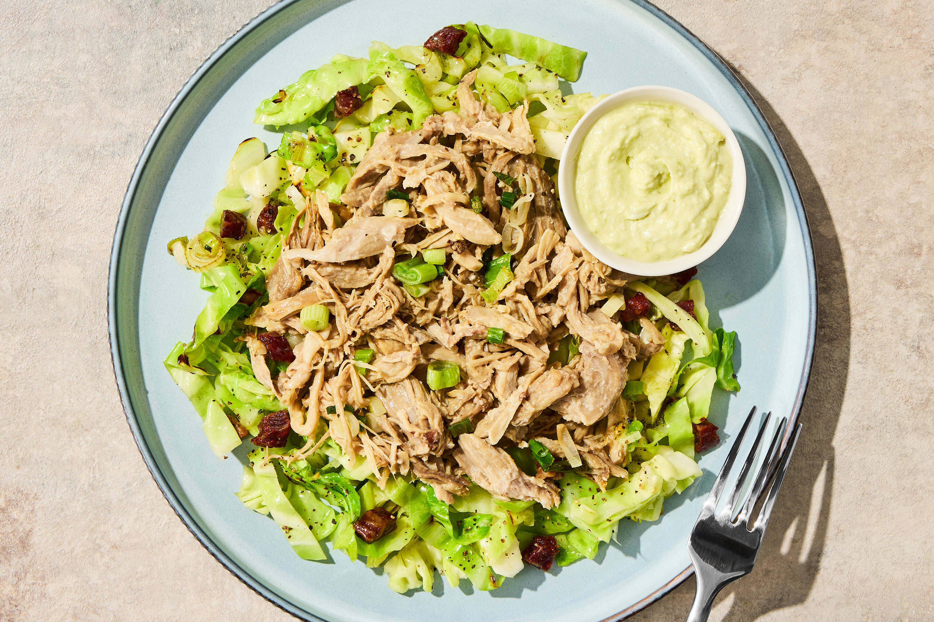 Scallion Cream Shredded Pork