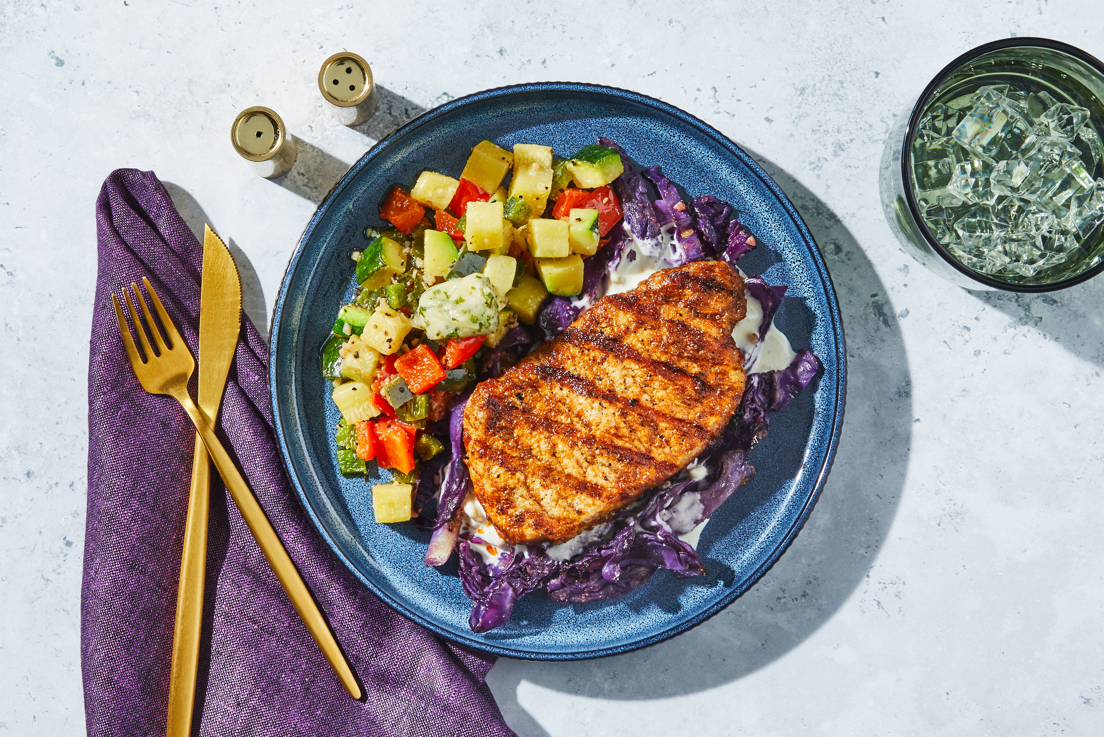 Smoky Chipotle Pork Chop & Pepper Jack Fondue