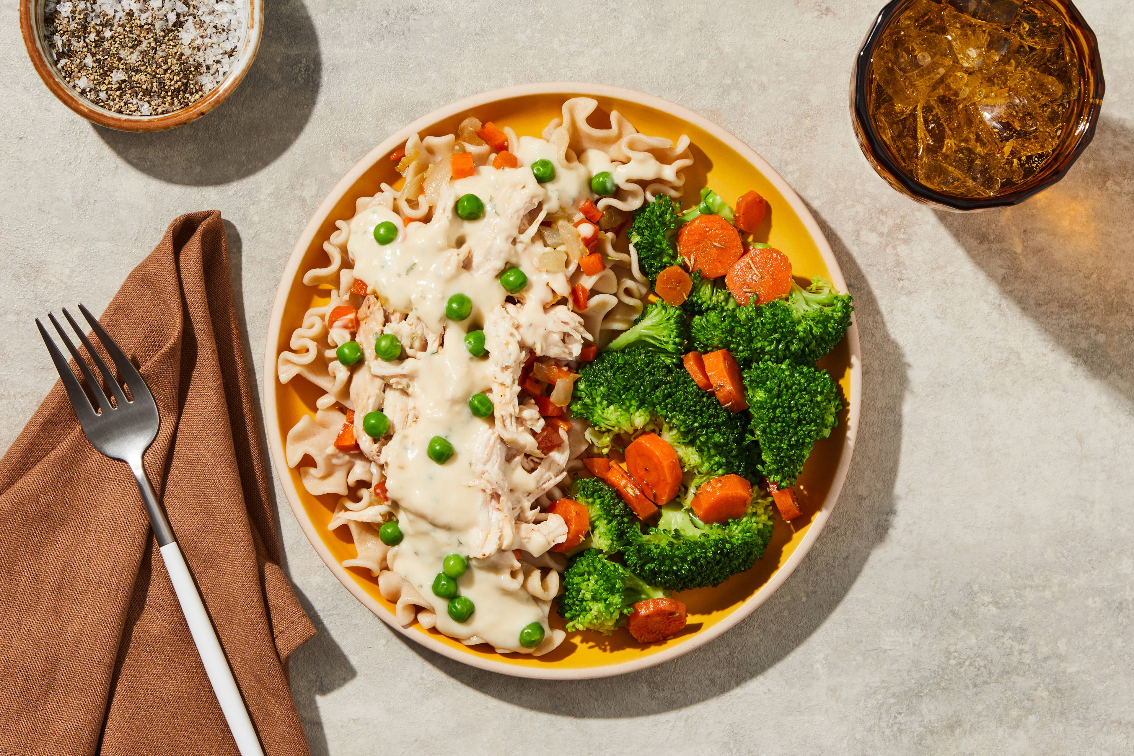 Turkey Pot Pie Pasta