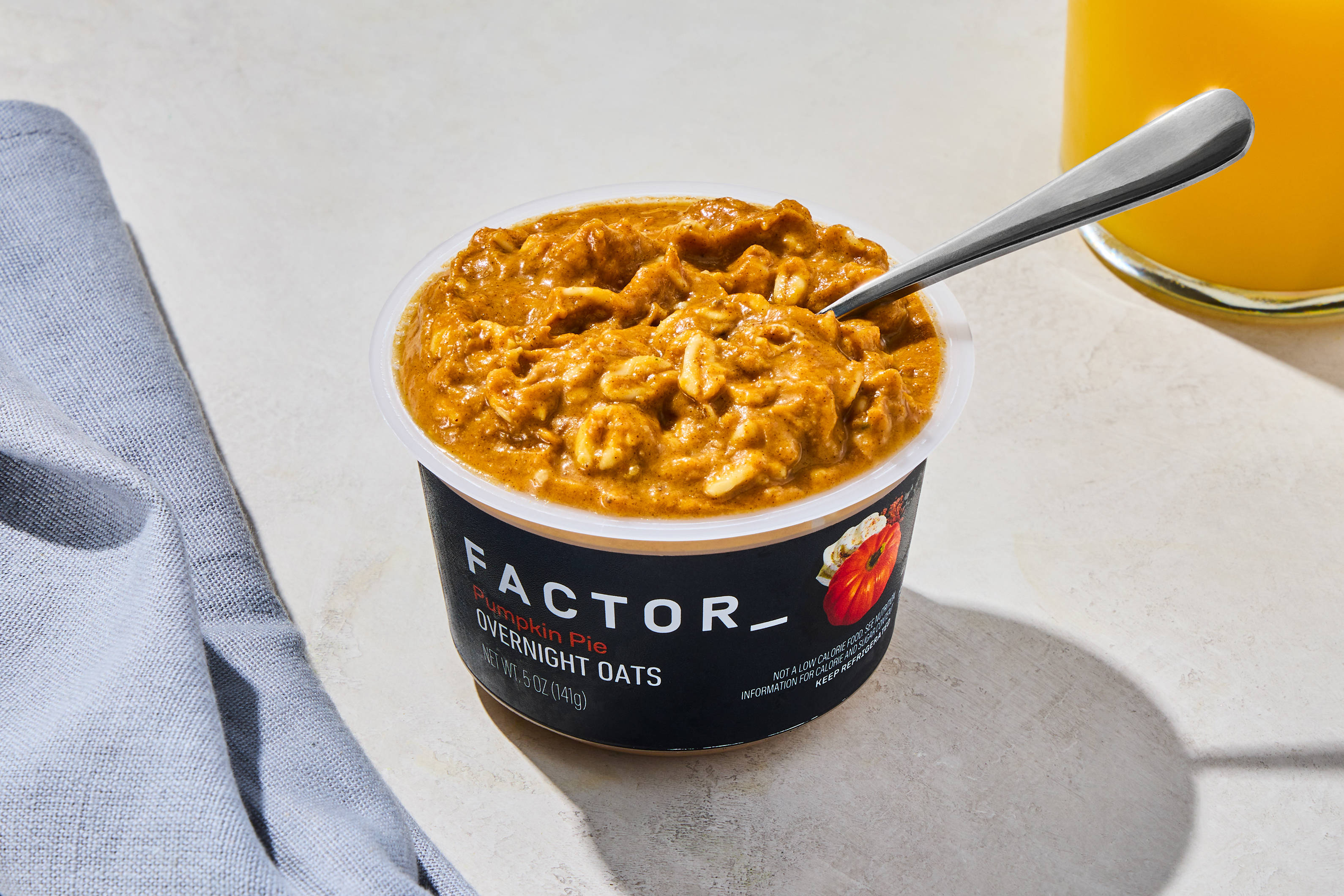 Pumpkin Pie Overnight Oats