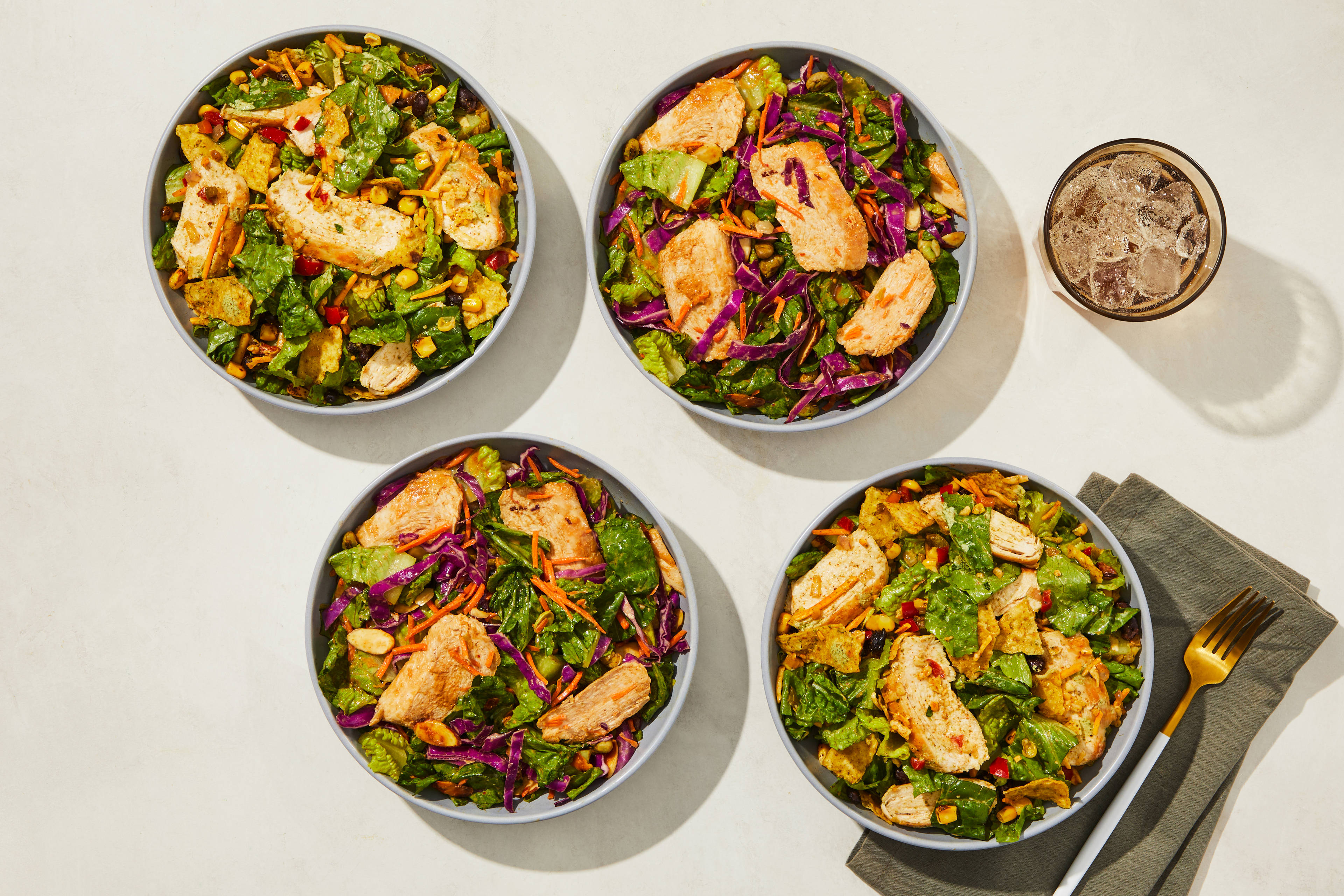 Santa Fe Chicken Salad & Thai Peanut Chicken Salad Bundle