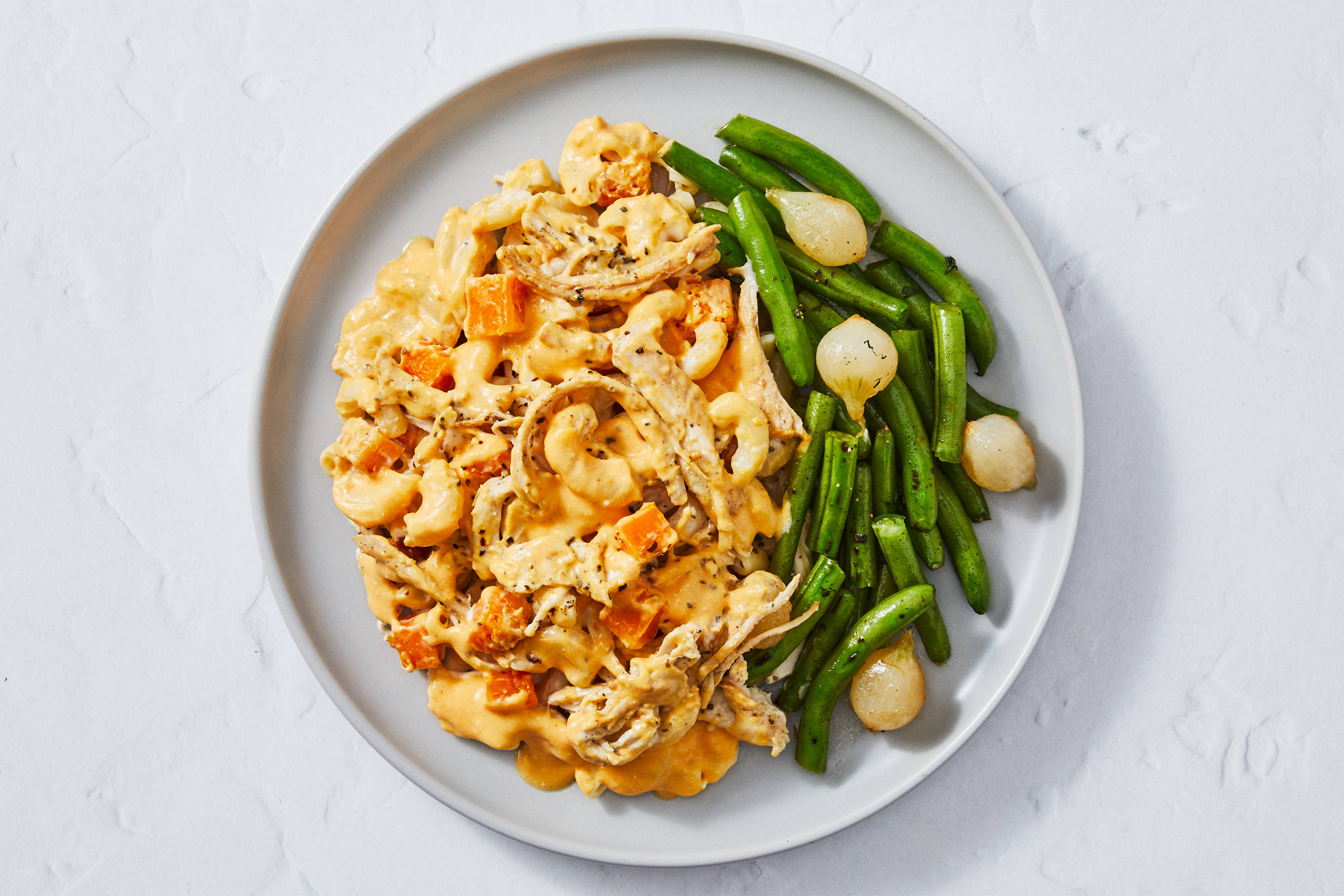 Rosemary Chicken & Butternut Squash Macaroni
