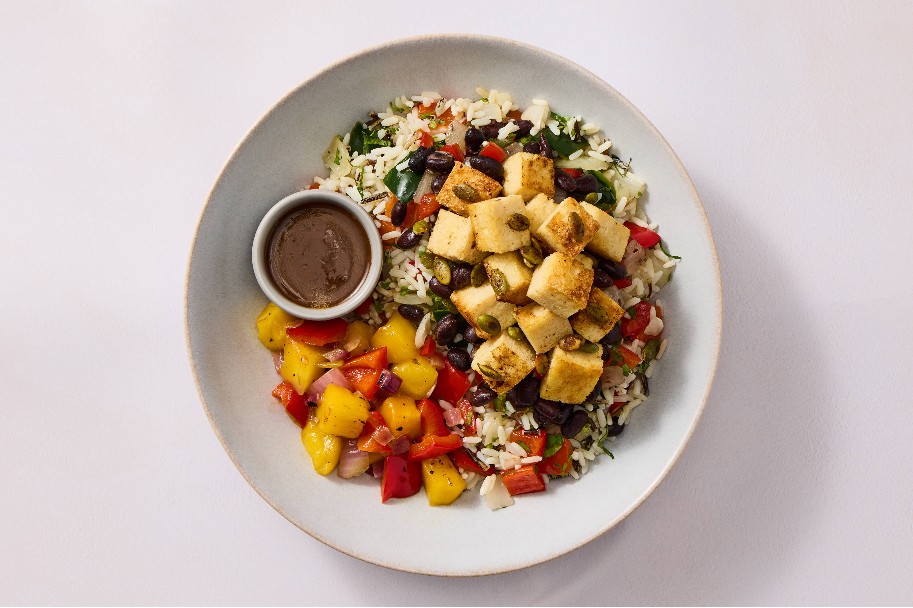 Caribbean Spiced Tofu Bowl