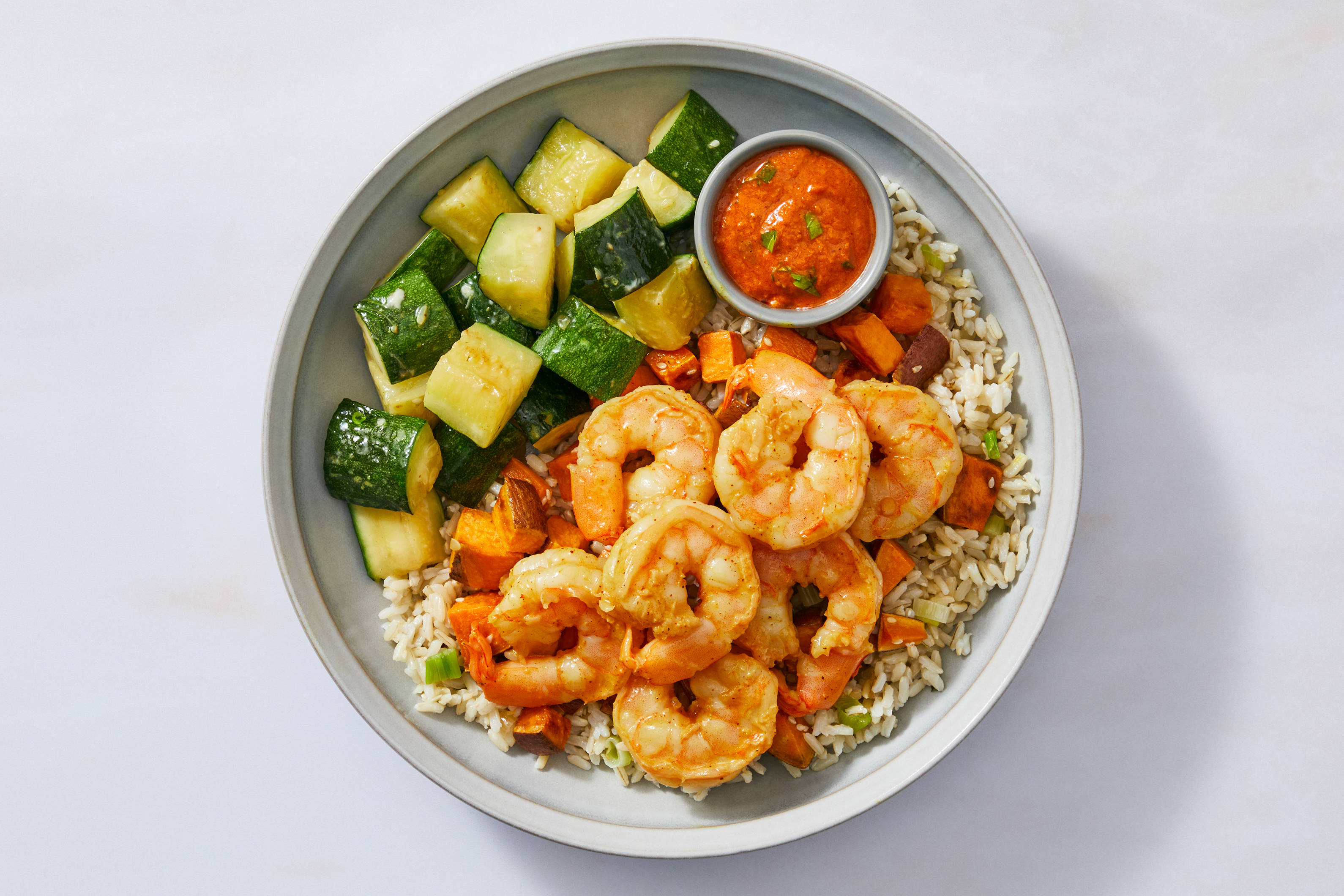 Thai Curry Shrimp & Rice