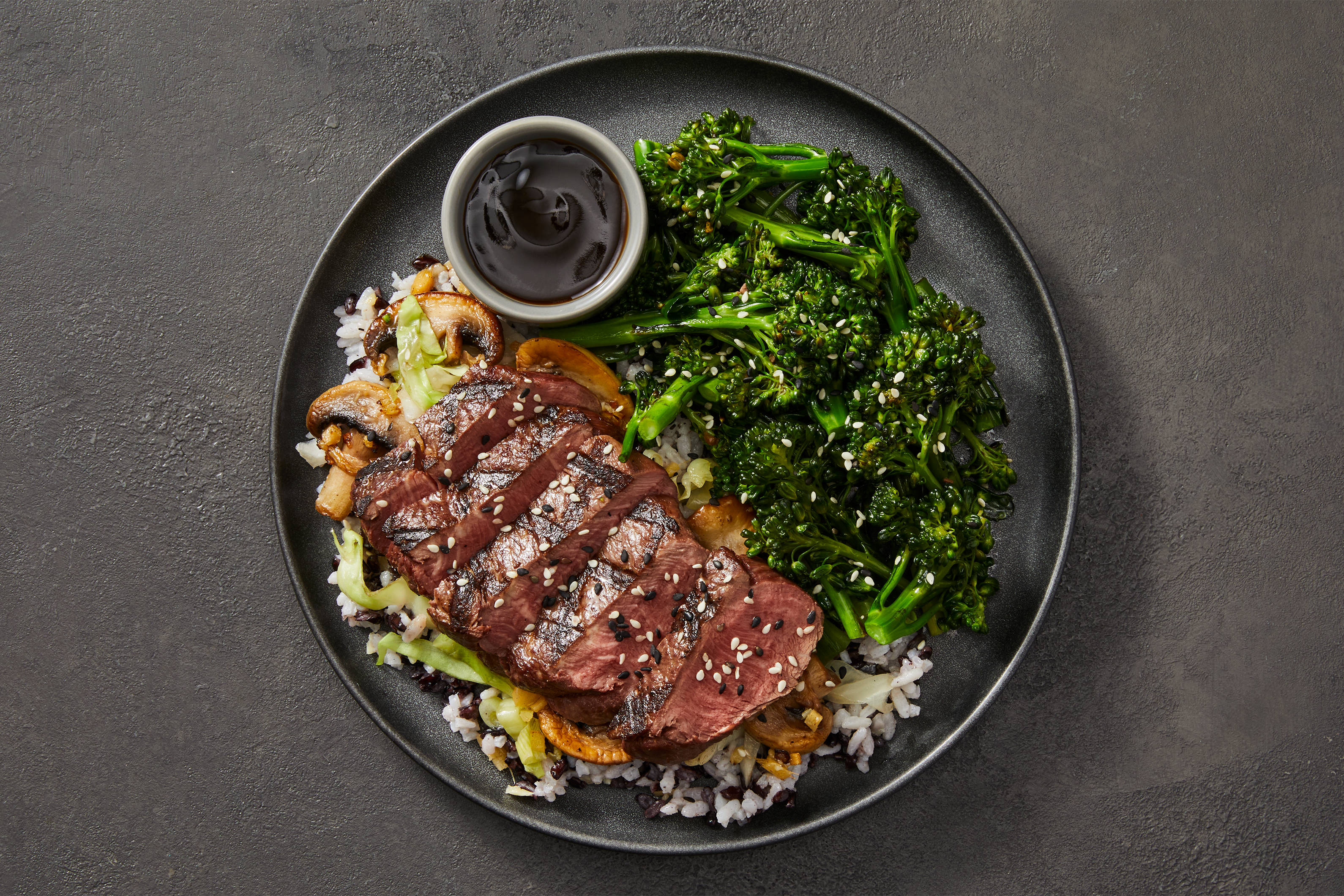 Sesame Teriyaki Filet Mignon