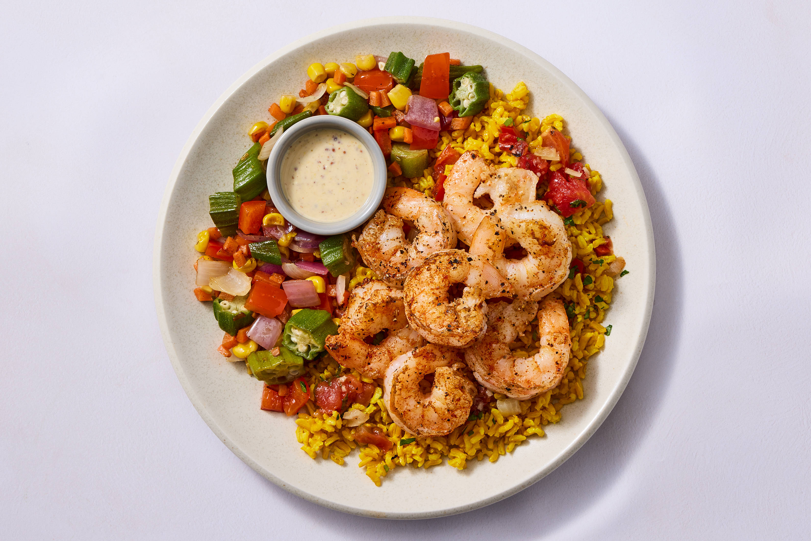 Creole Mustard Shrimp