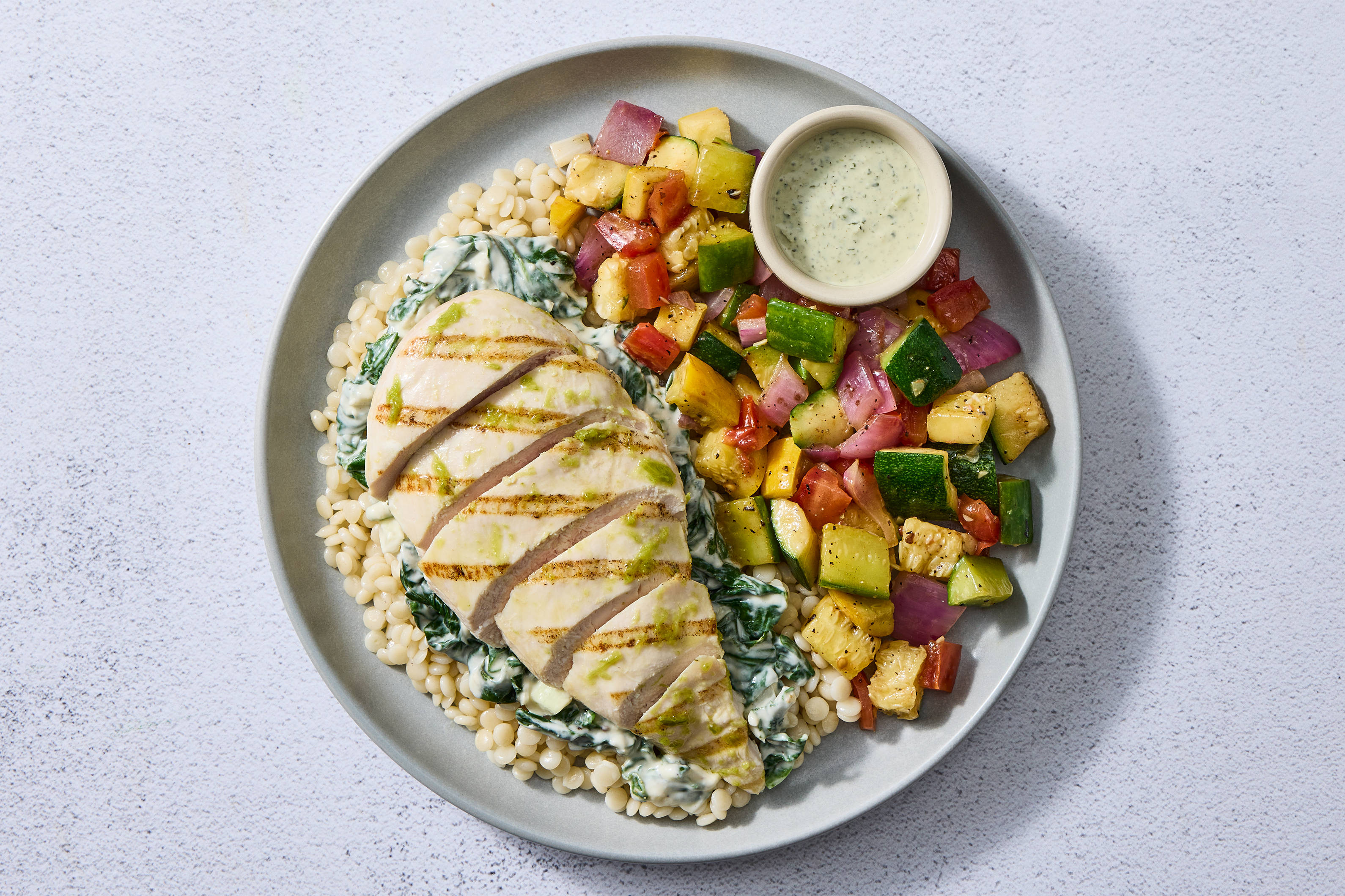 Green Goddess Chicken & Couscous
