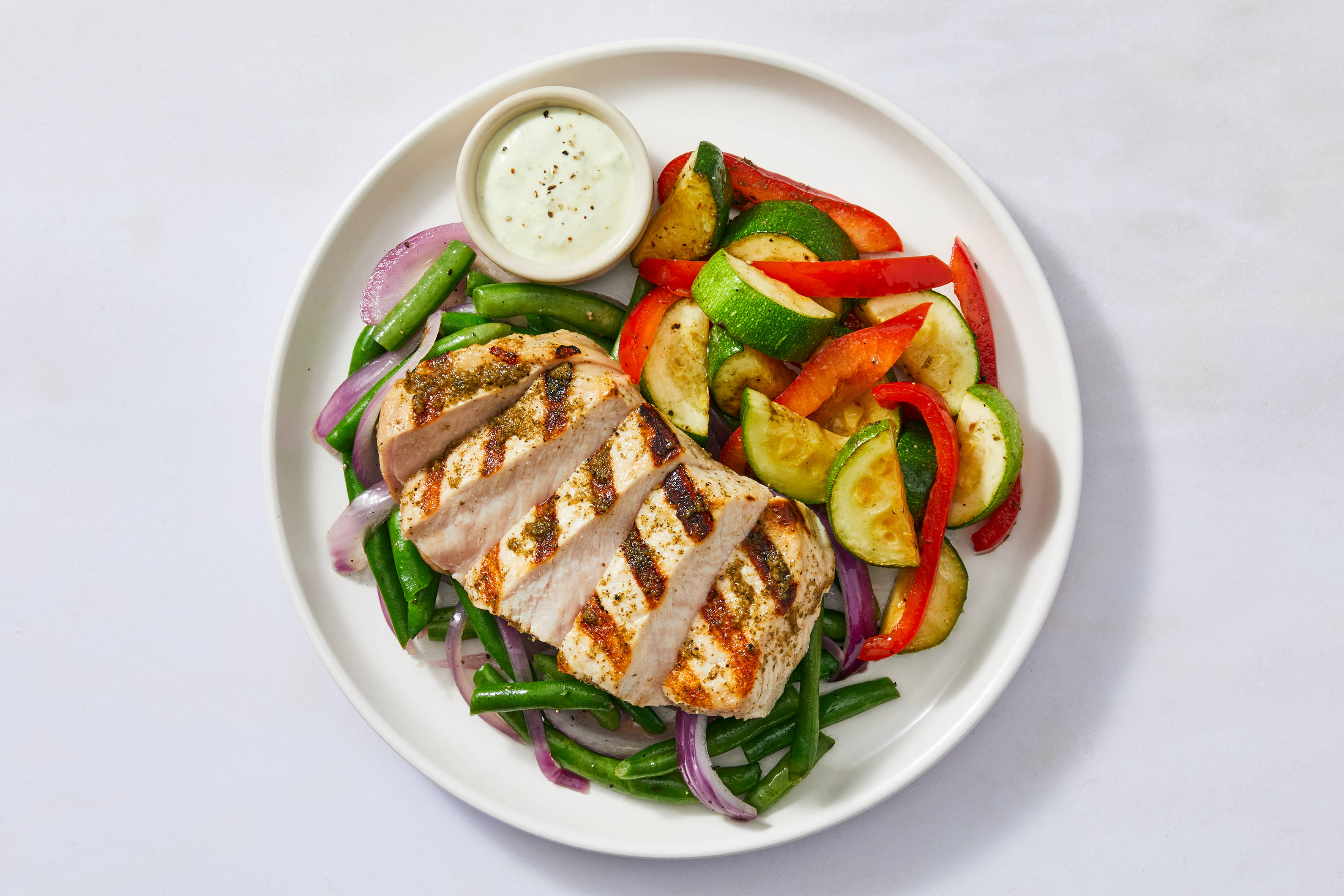 Cheddar & Chive Pork Chop