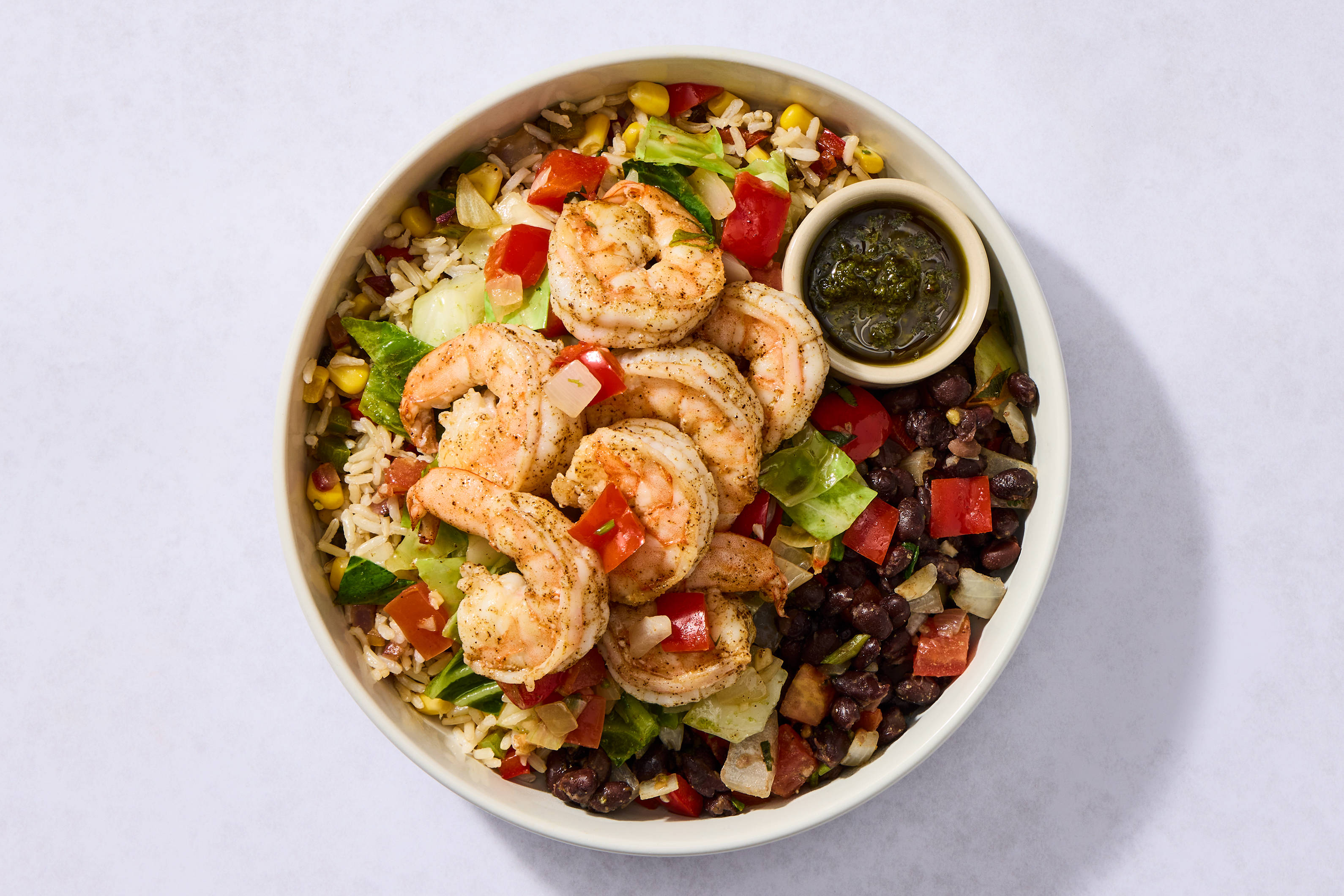 Chimichurri Shrimp Bowl