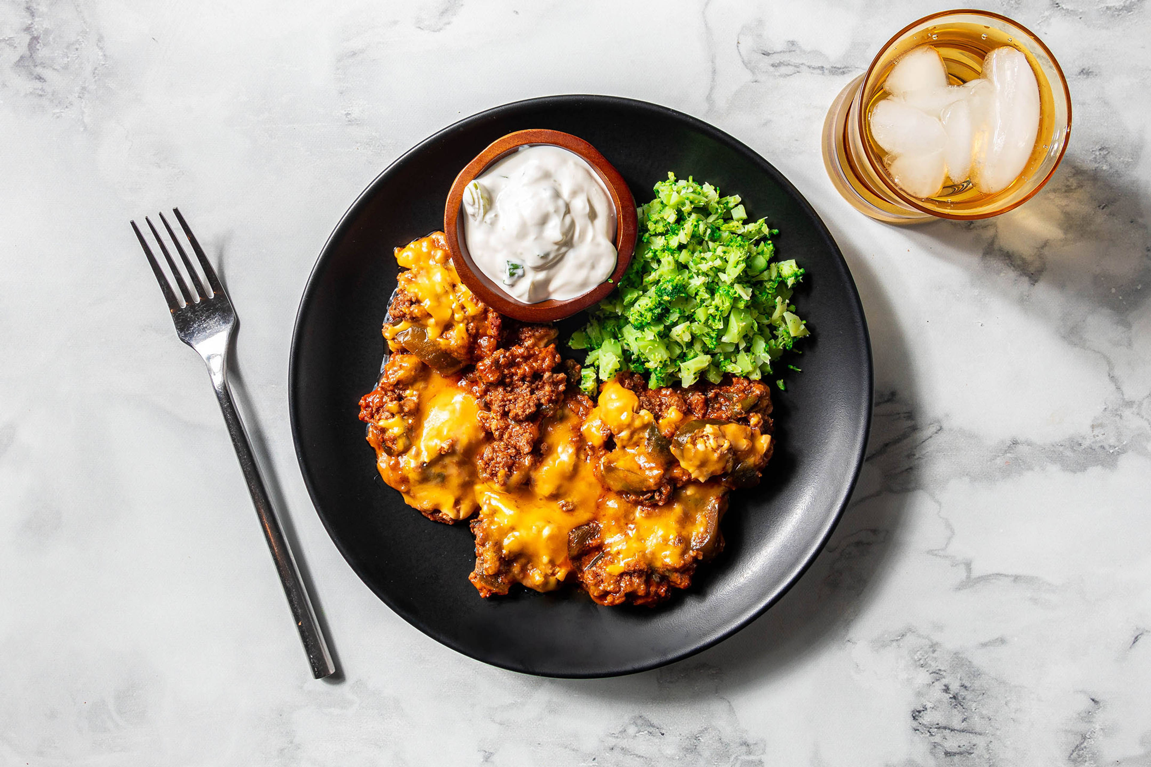 Keto Poblano Bowl
