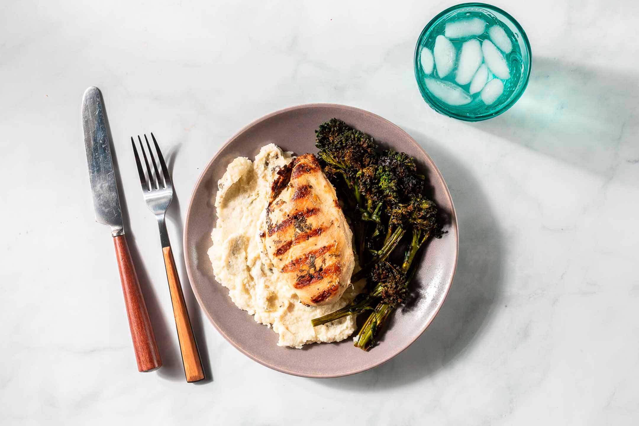 Grilled Chicken Piccata