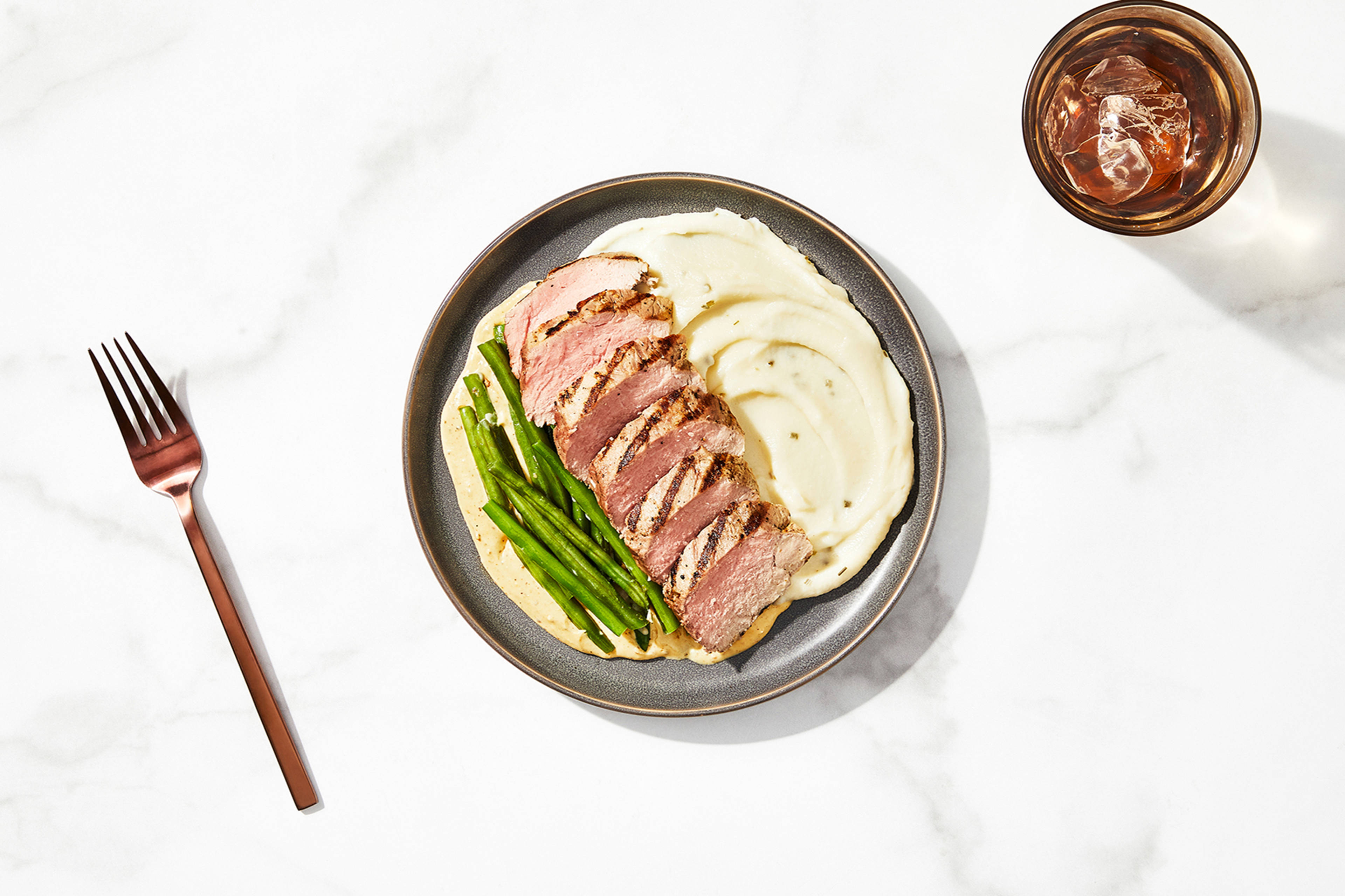Green Peppercorn Pork Tenderloin