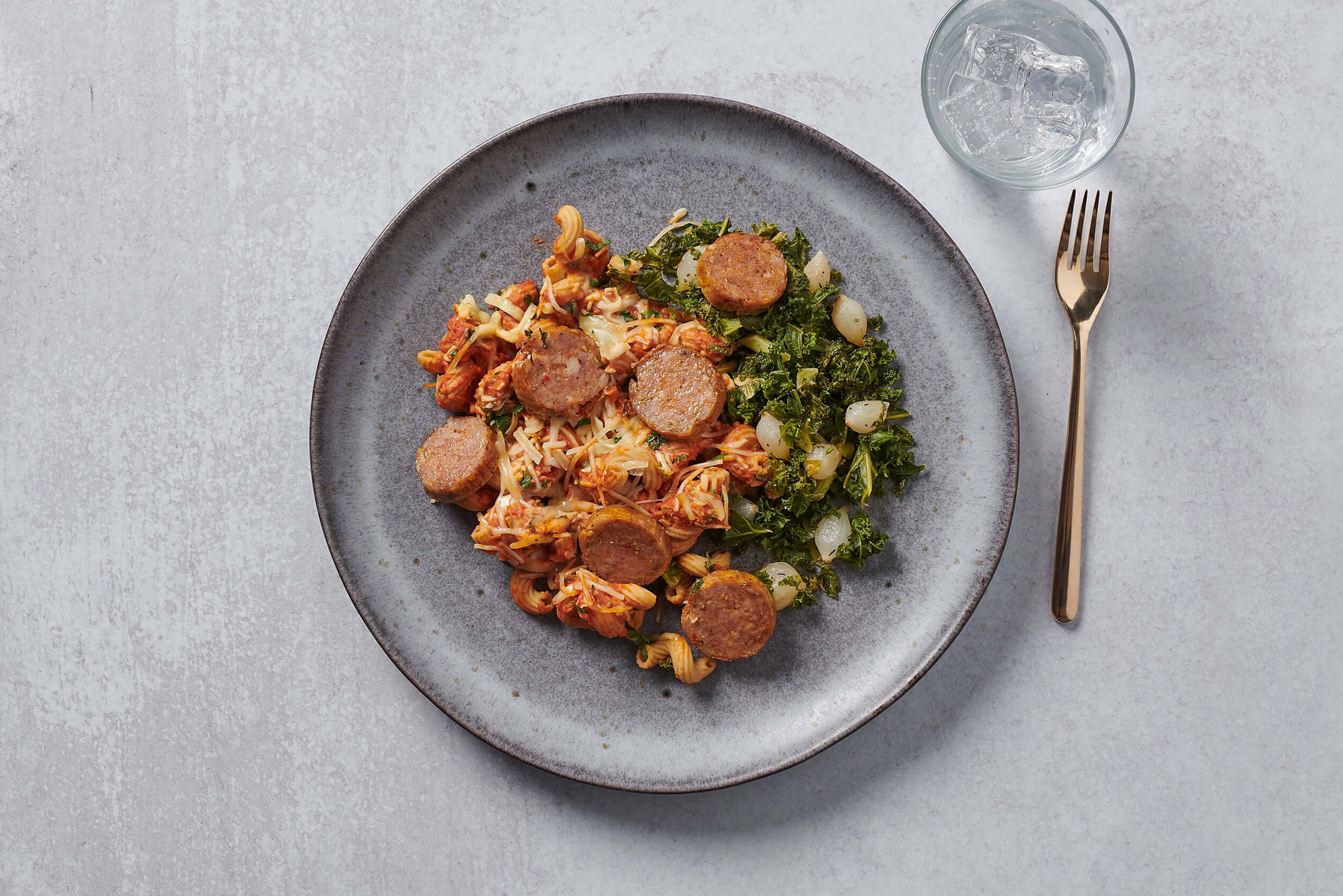 Creamy Tomato Pasta & Sausage