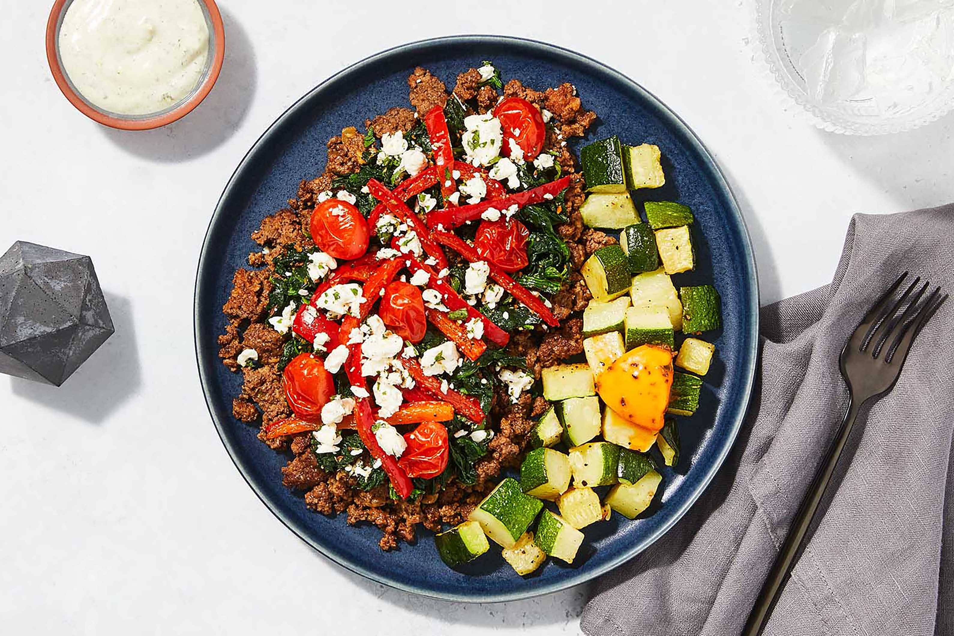 Yia Yia's Greek Beef Bowl