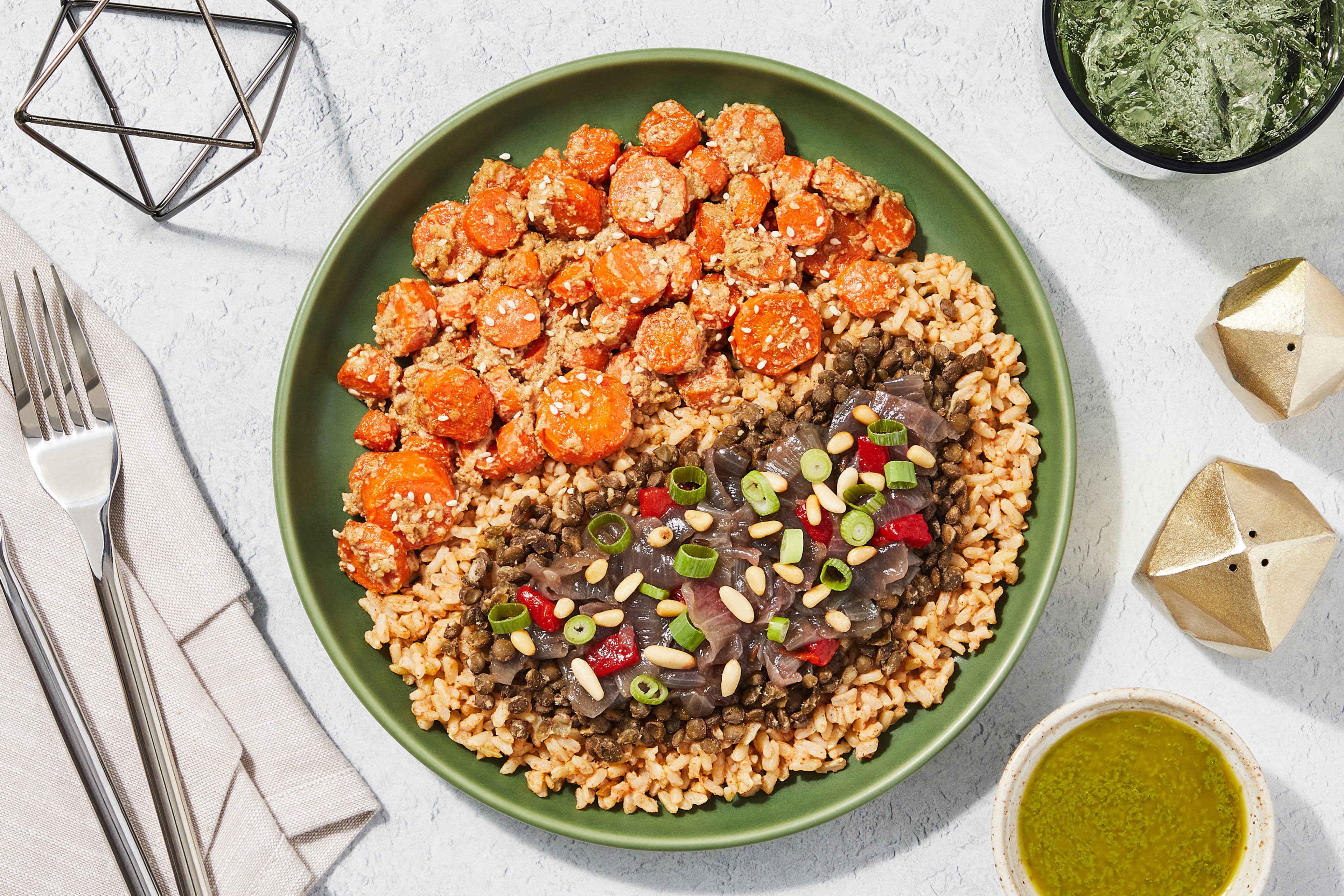 Mujadara (Lentils & Rice)