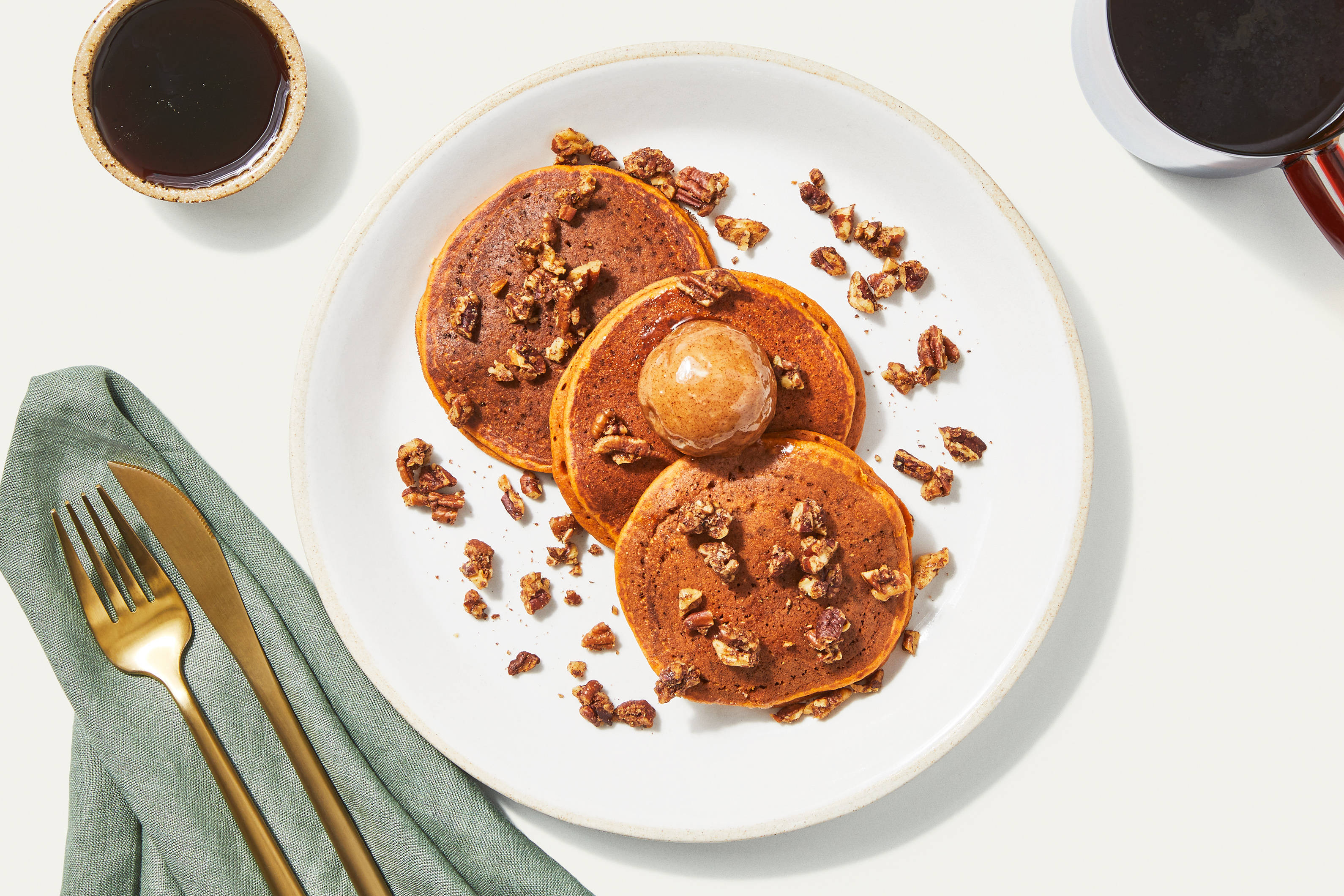 Pumpkin-Spiced Pancakes