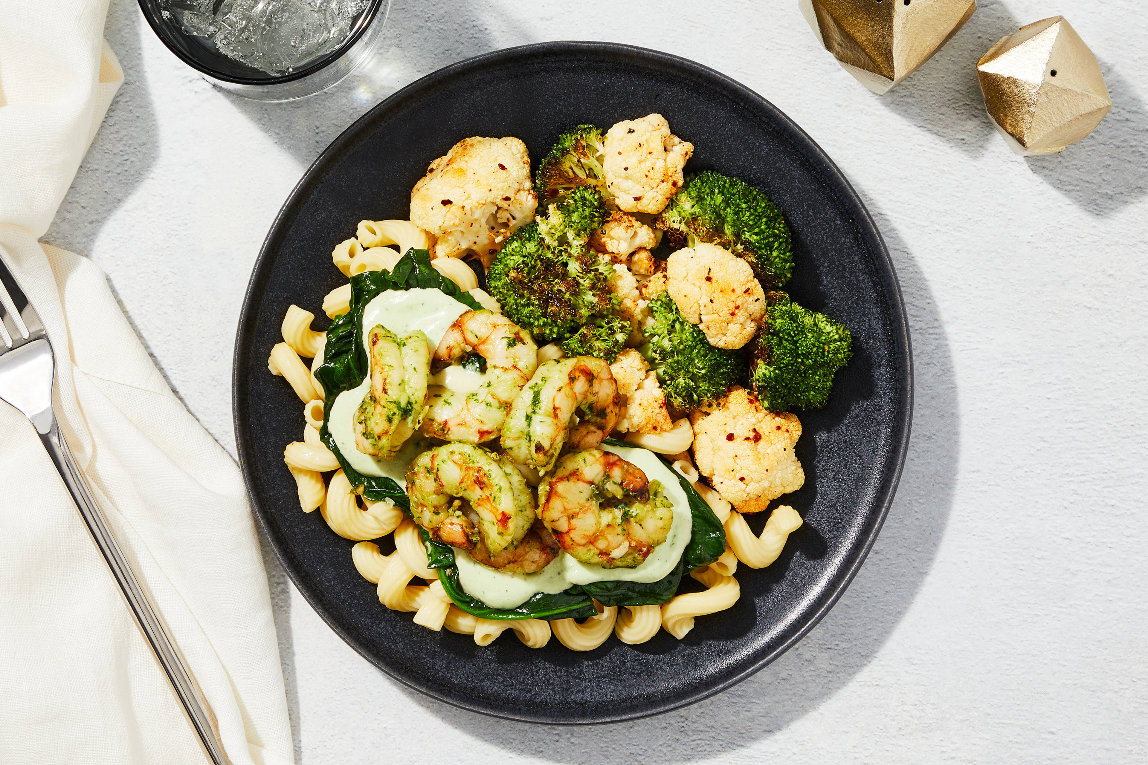Creamy Dill Shrimp Pasta