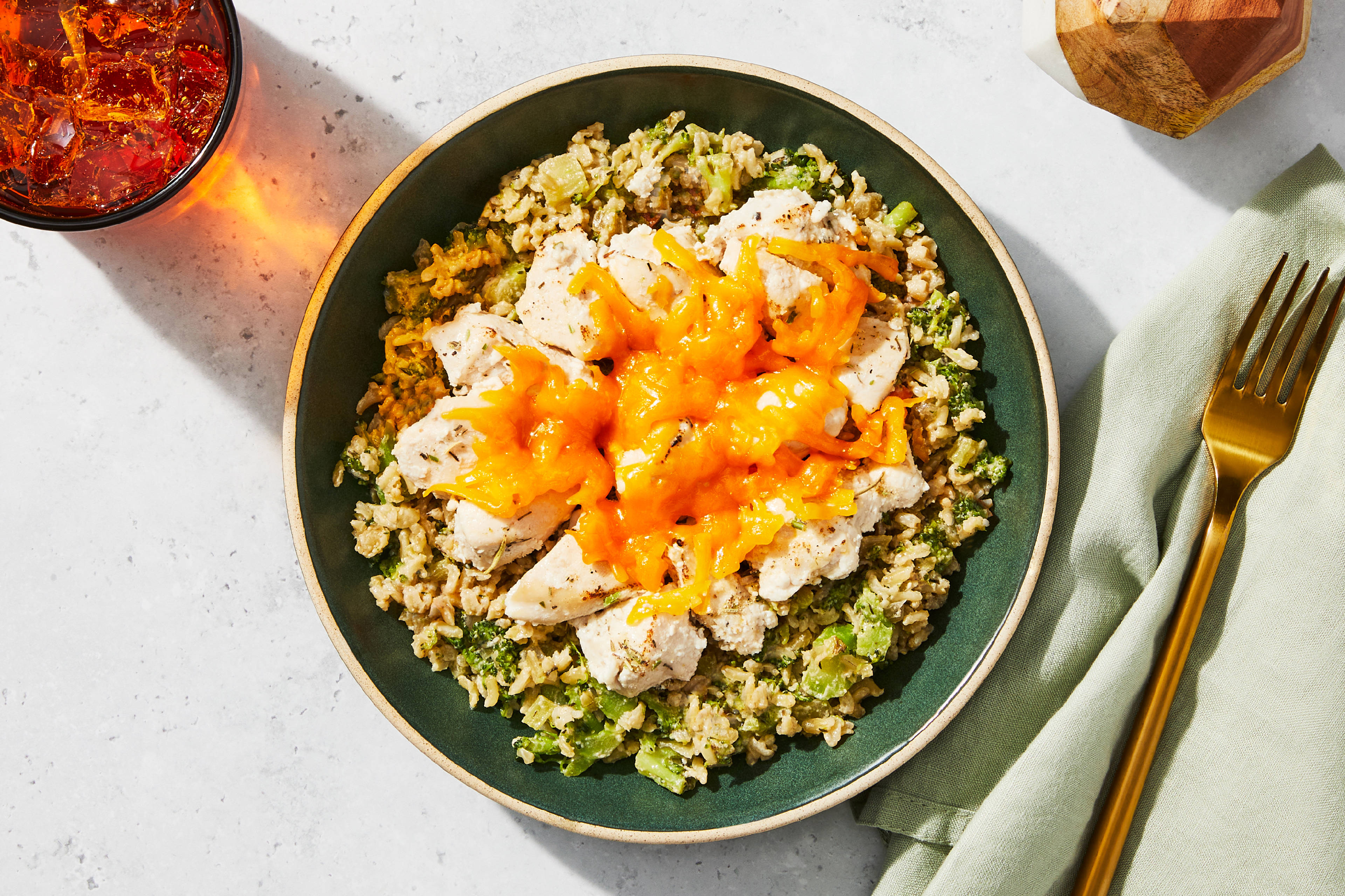 Cheesy Chicken & Broccoli Casserole