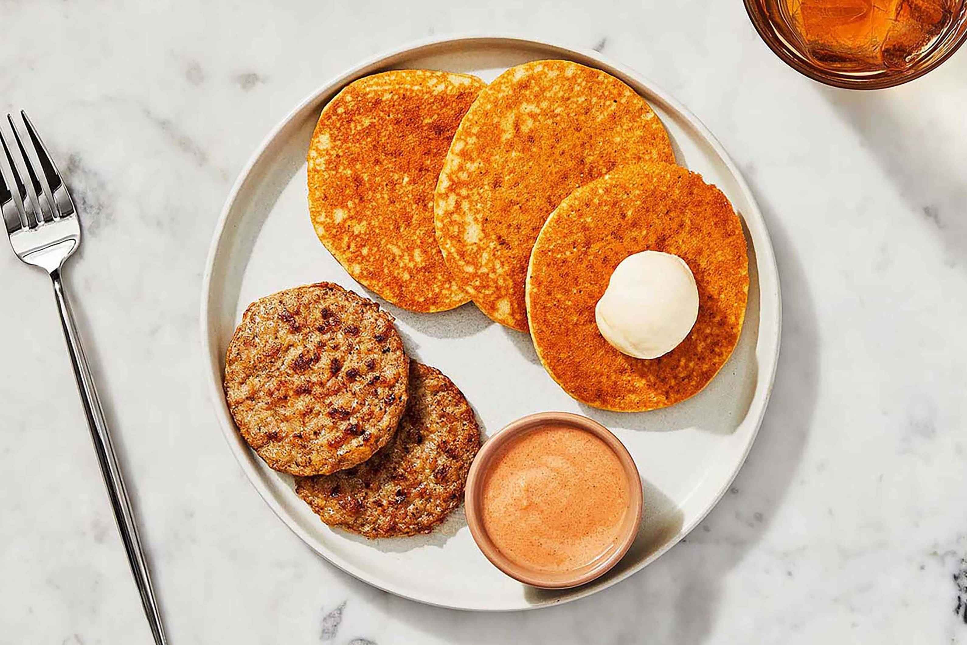 Honey Yogurt Pancakes