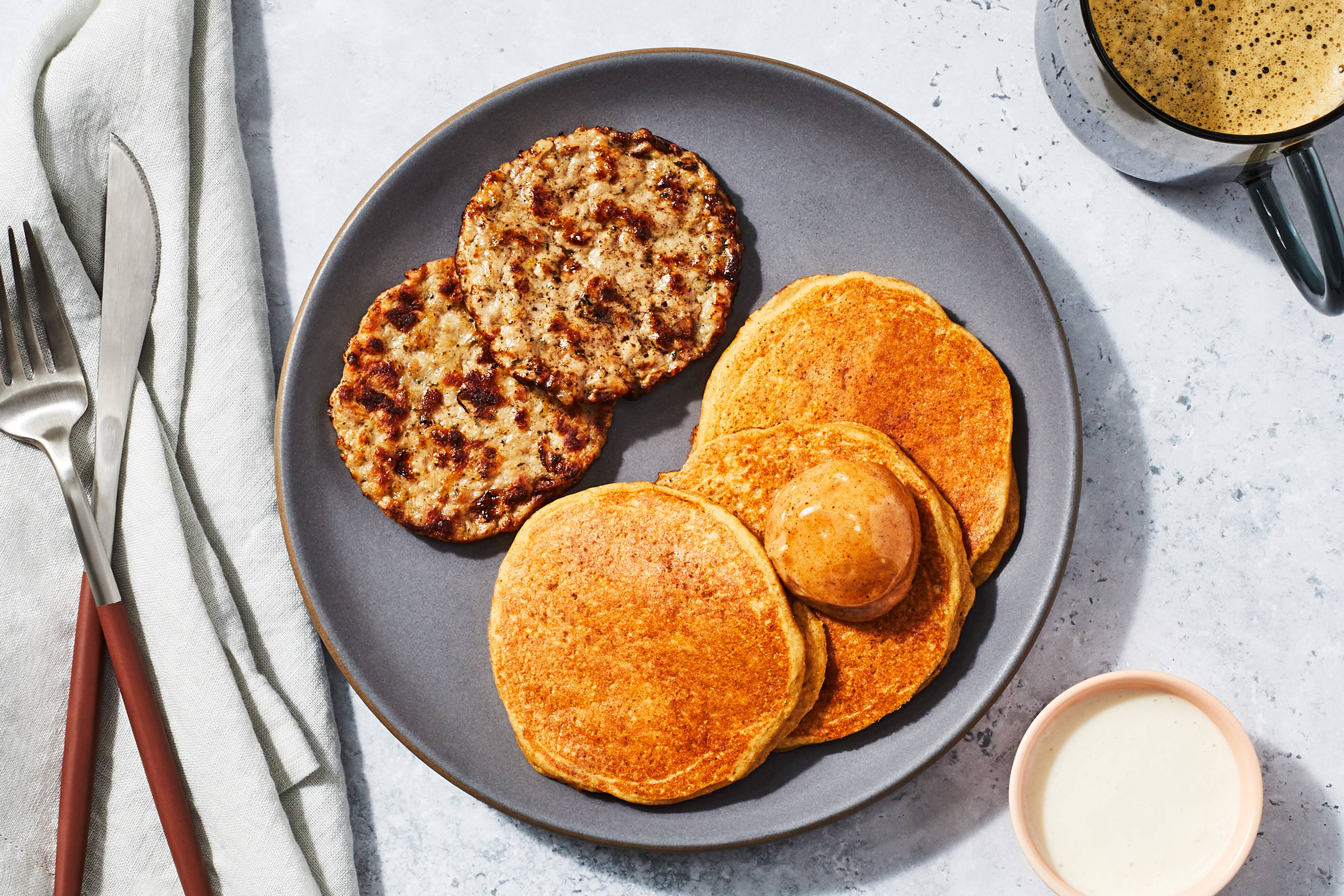 Gingerbread-Spiced Pancakes