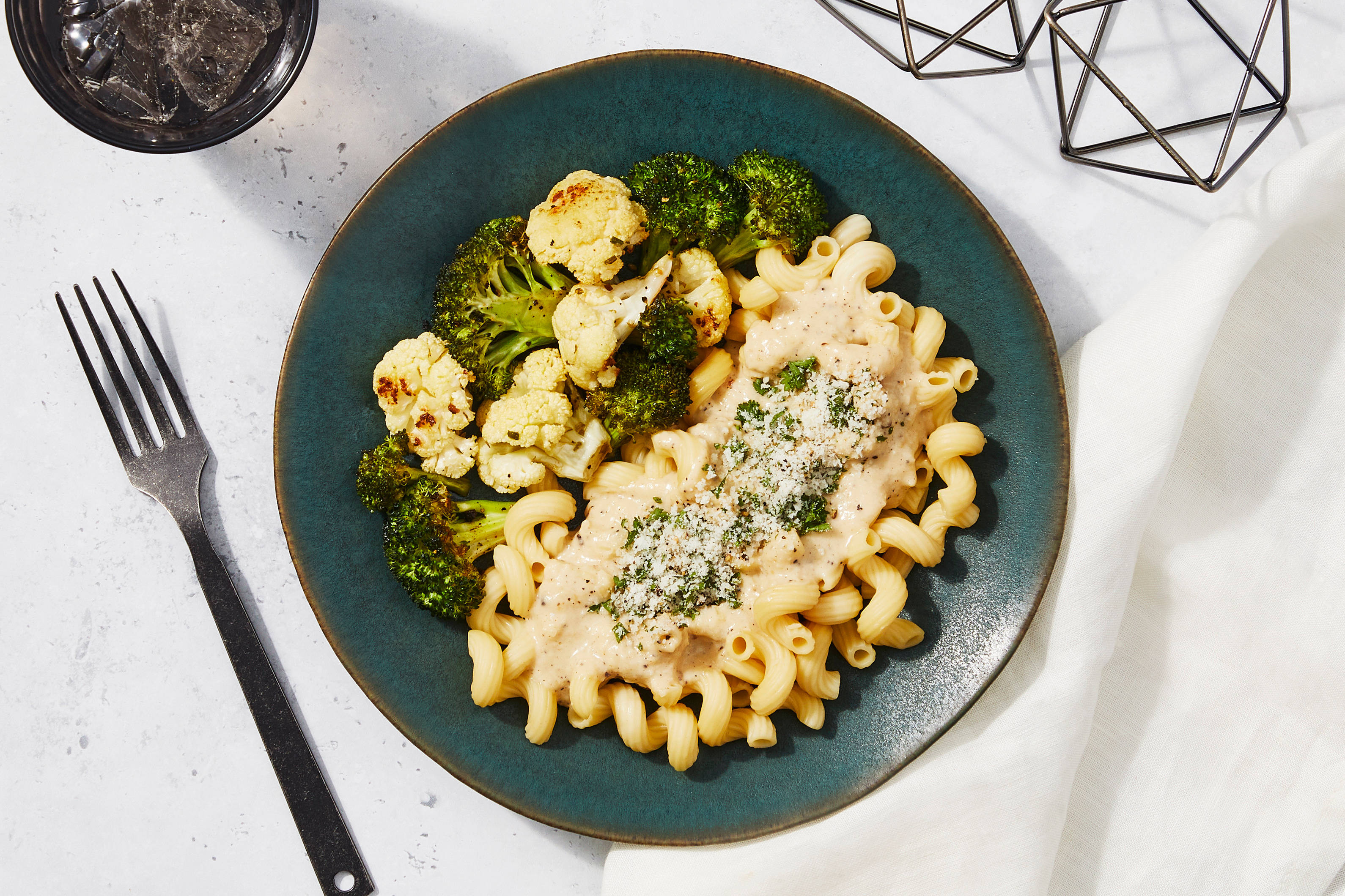 Cacio e Pepe + Roasted Chicken