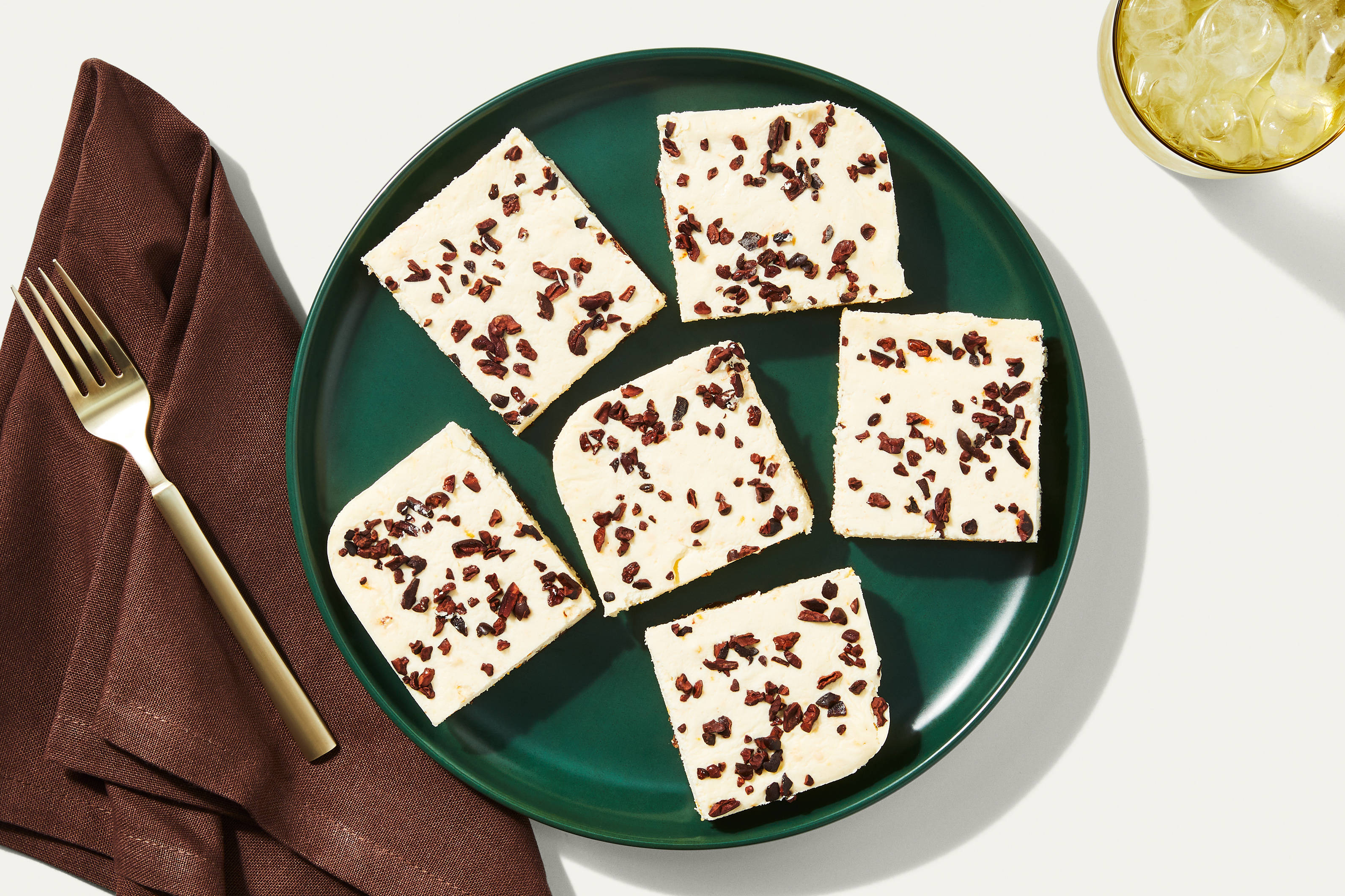 Keto Cheesecake - Orange, Chocolate & Goat Cheese