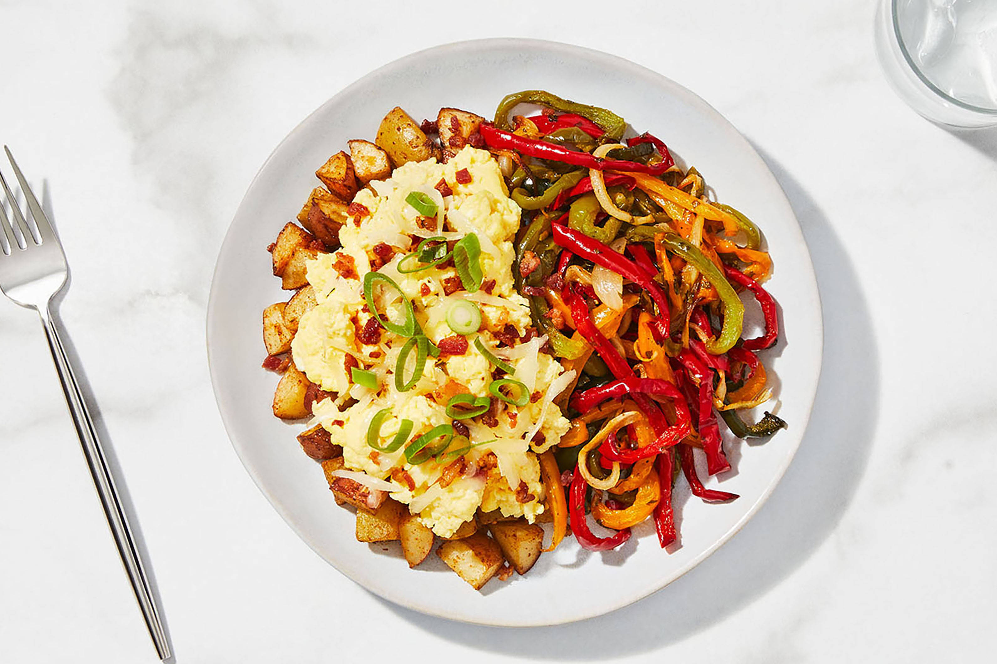 Potato, Bacon & Egg Breakfast Skillet