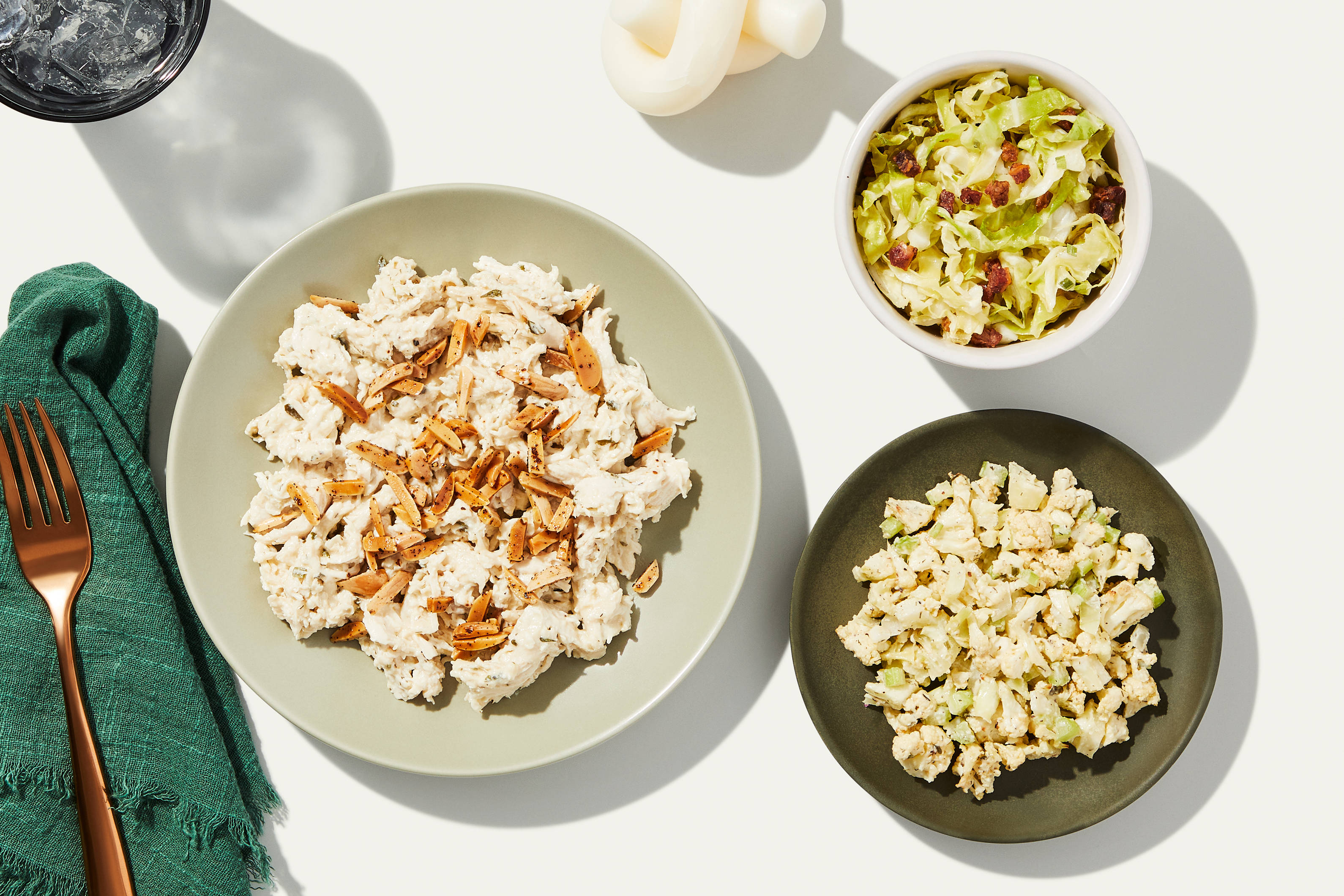 Keto Buttermilk Herb Chicken Salad