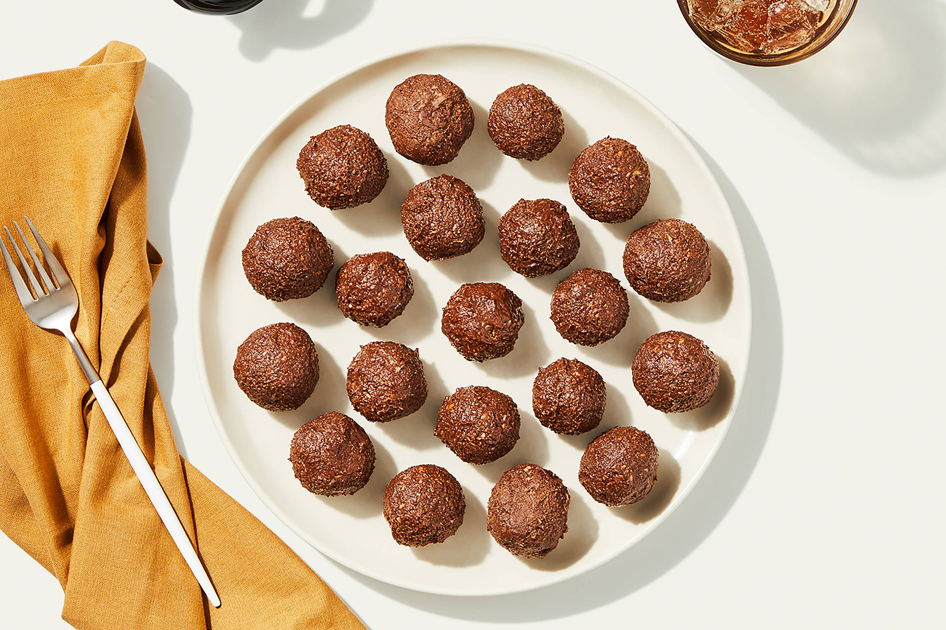 Chocolate, Walnut & Banana Macaroons