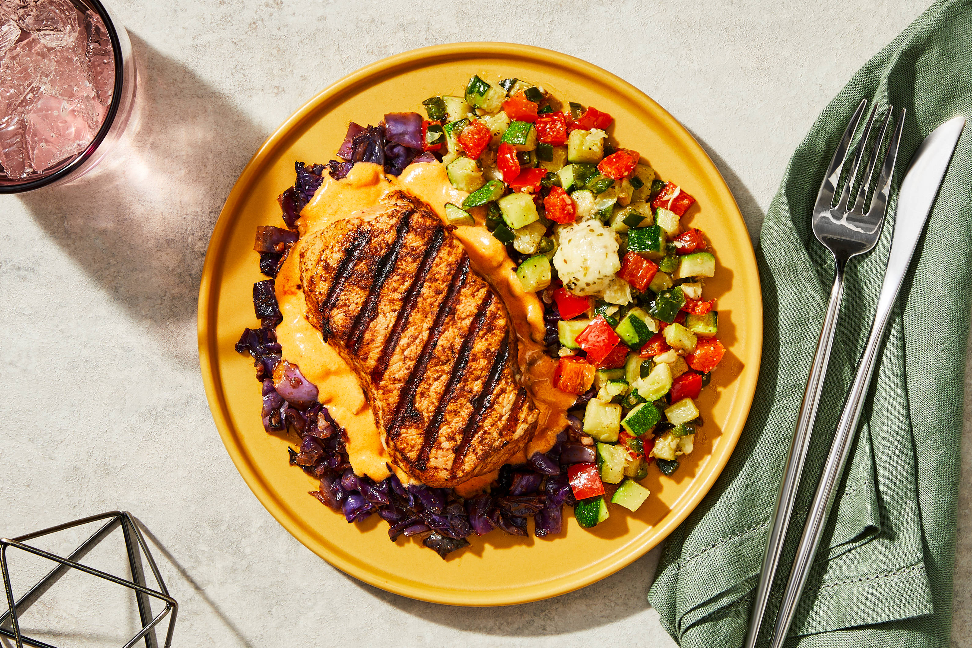Chipotle-Rubbed Pork Chop
