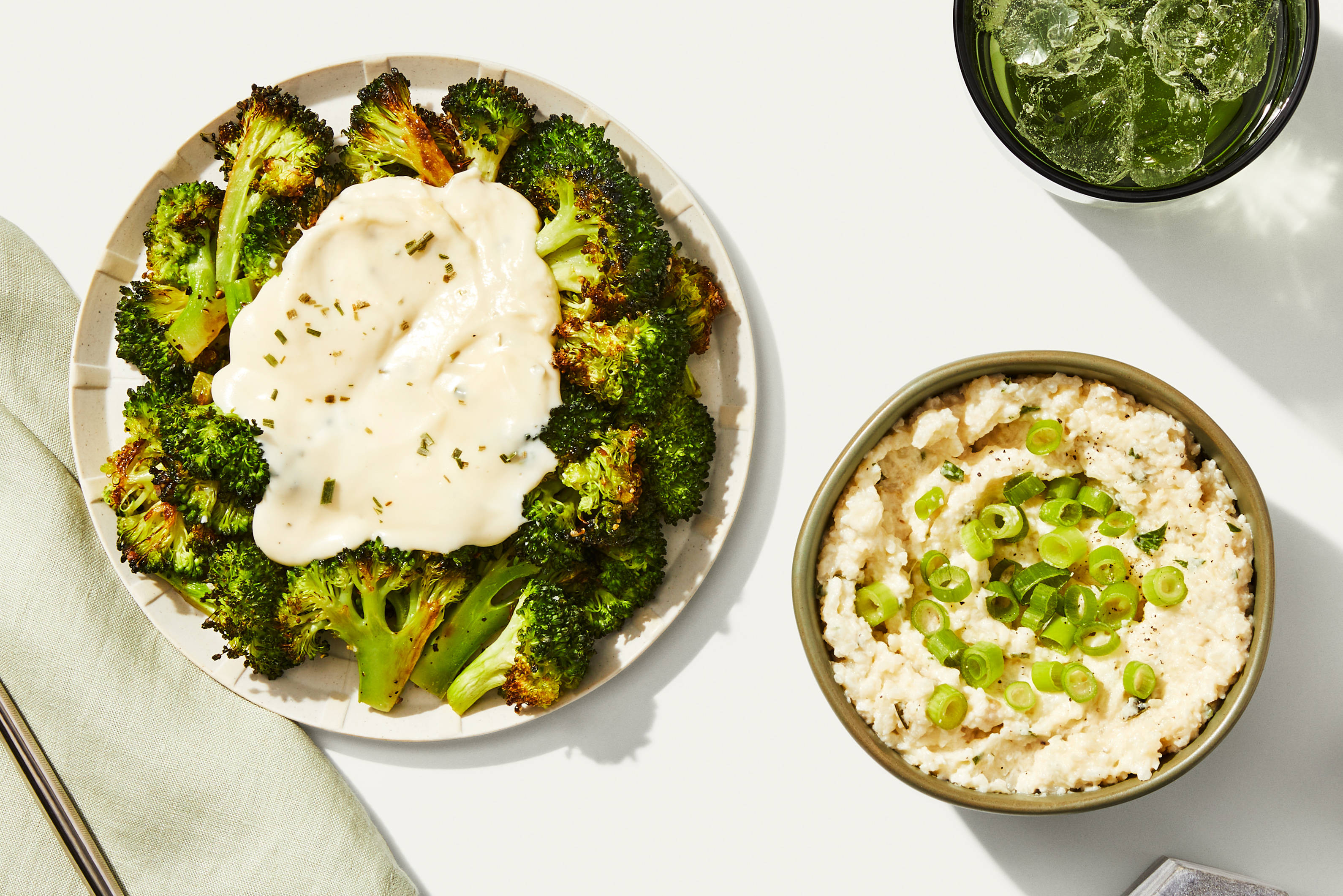 Keto White Cheddar Broccoli