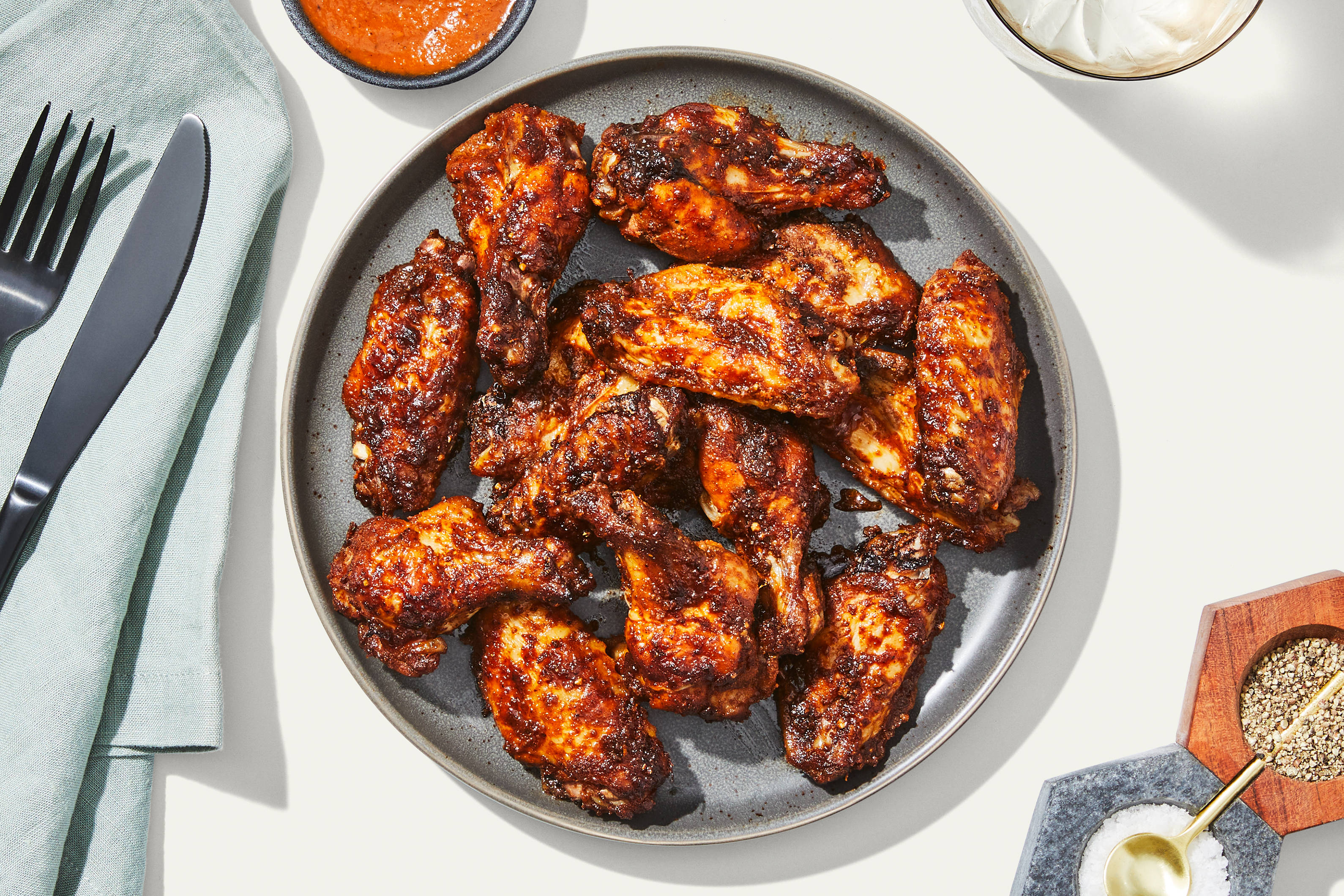 Tangy BBQ Chicken Wings